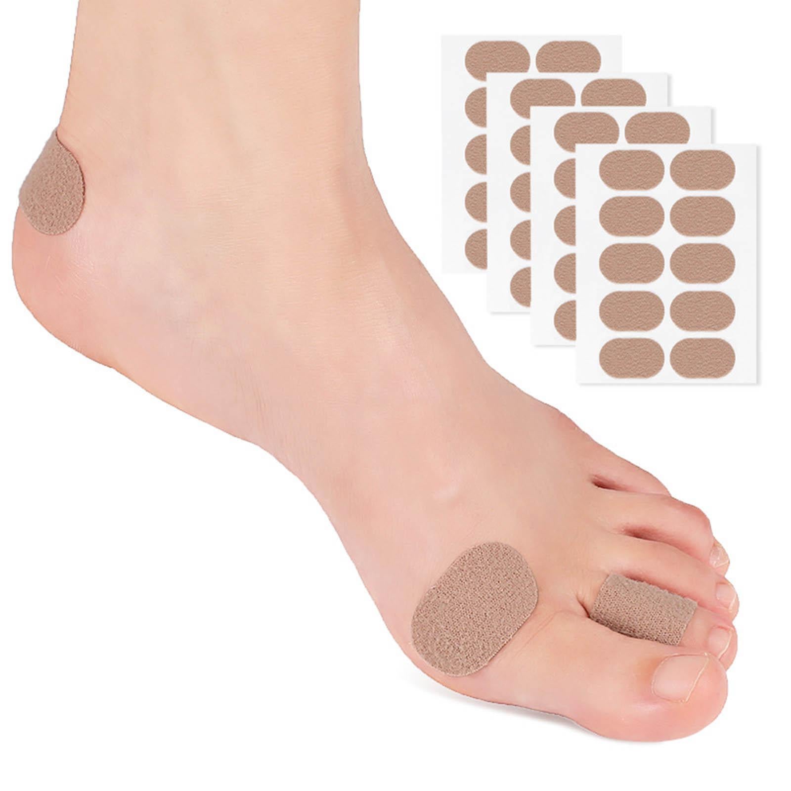Shoes Heel Protectors Kit Anti Slip Self Adhesive for Hiking Climbing Beige