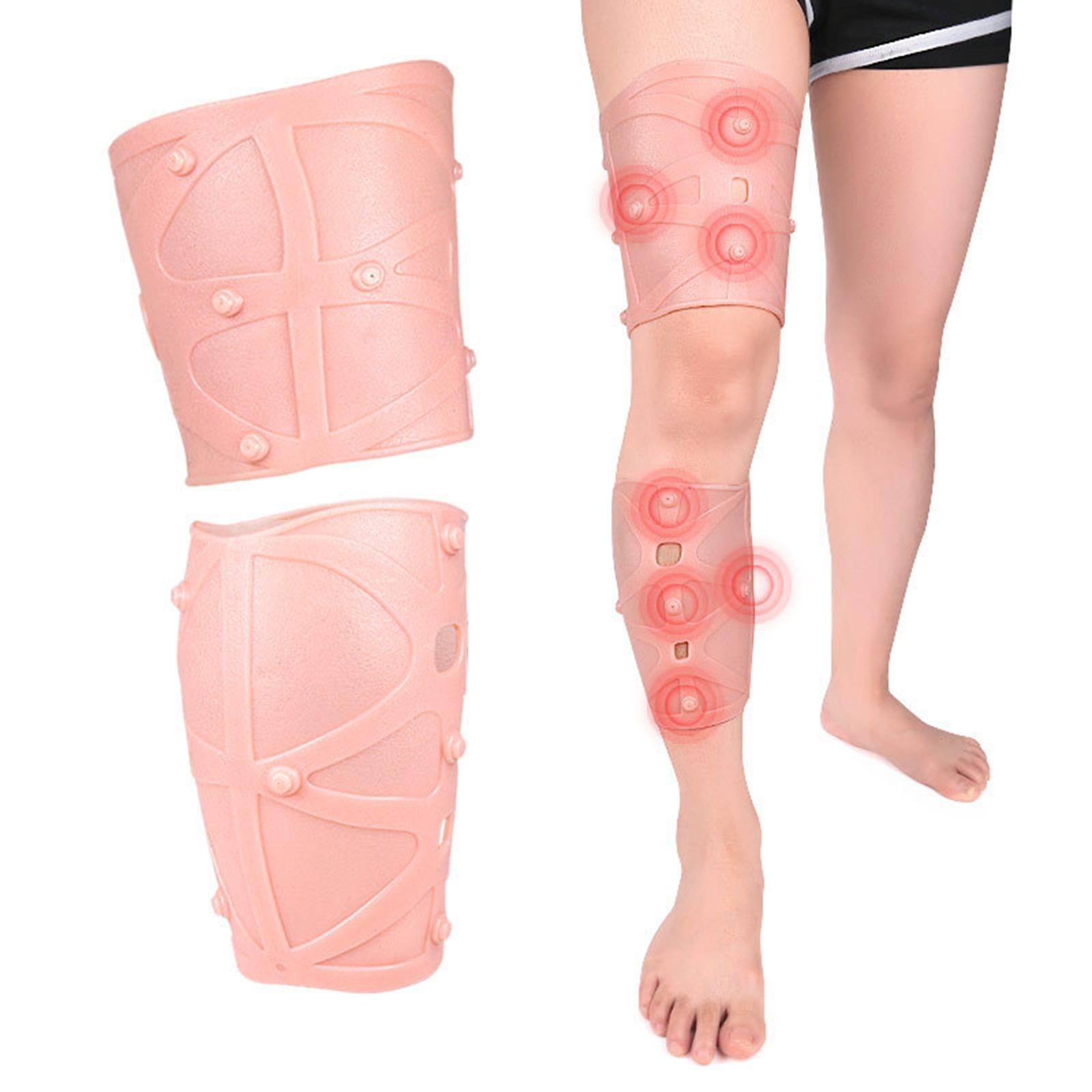 Silicon Magnets Built in Leg Compression Sleeve Wrap Soft fit Calves