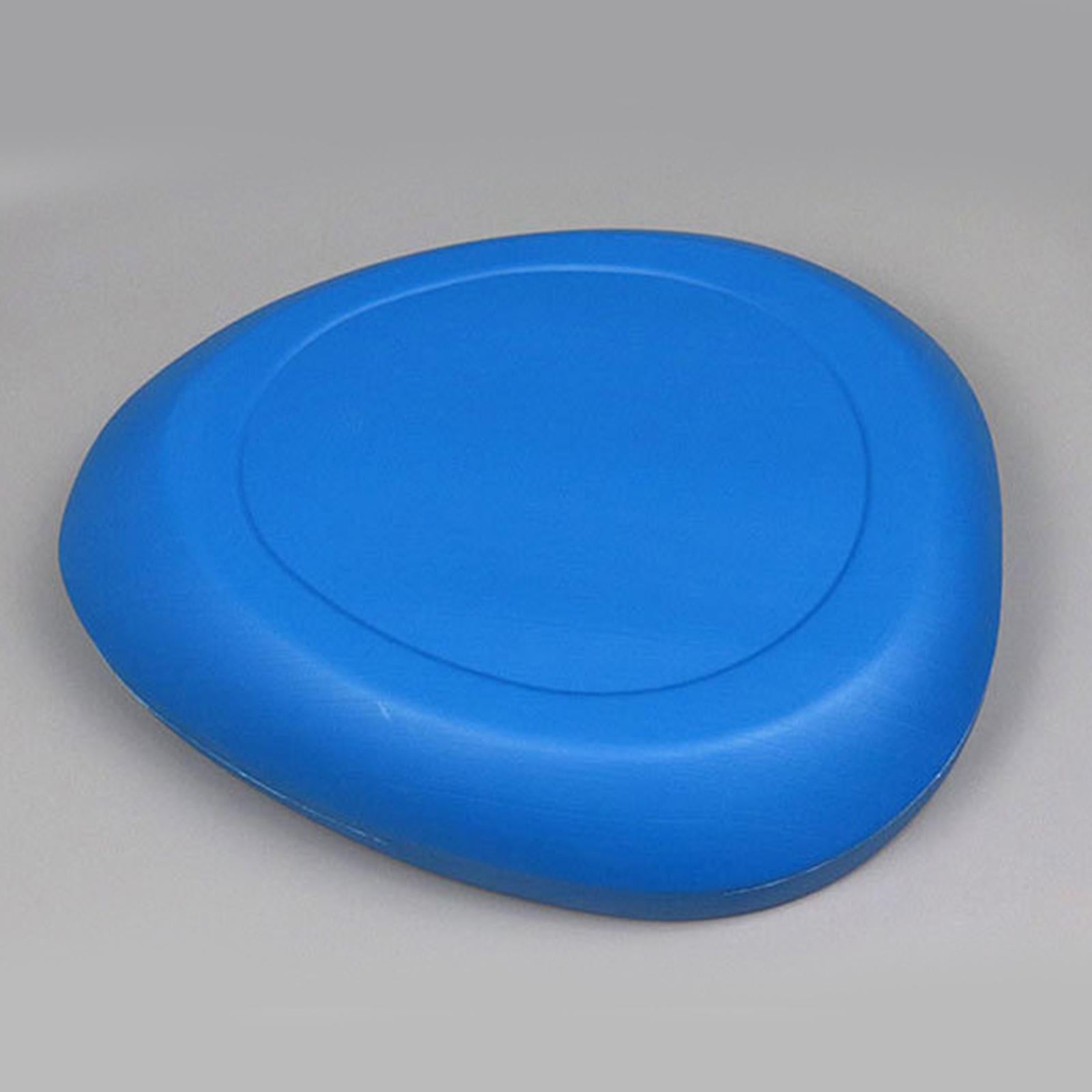 Bedpan Stable Easy Use Durable Reusable Plastic for Elderly Female Male Blue