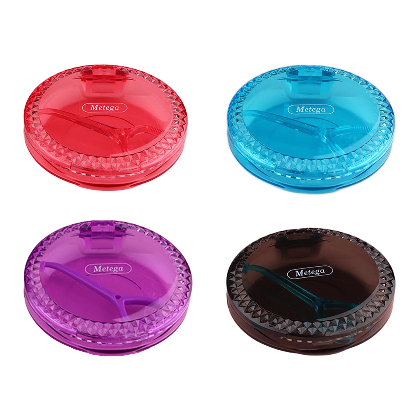 Retainer Case Light Mouth Guard Case Holder for Oral Care  Red