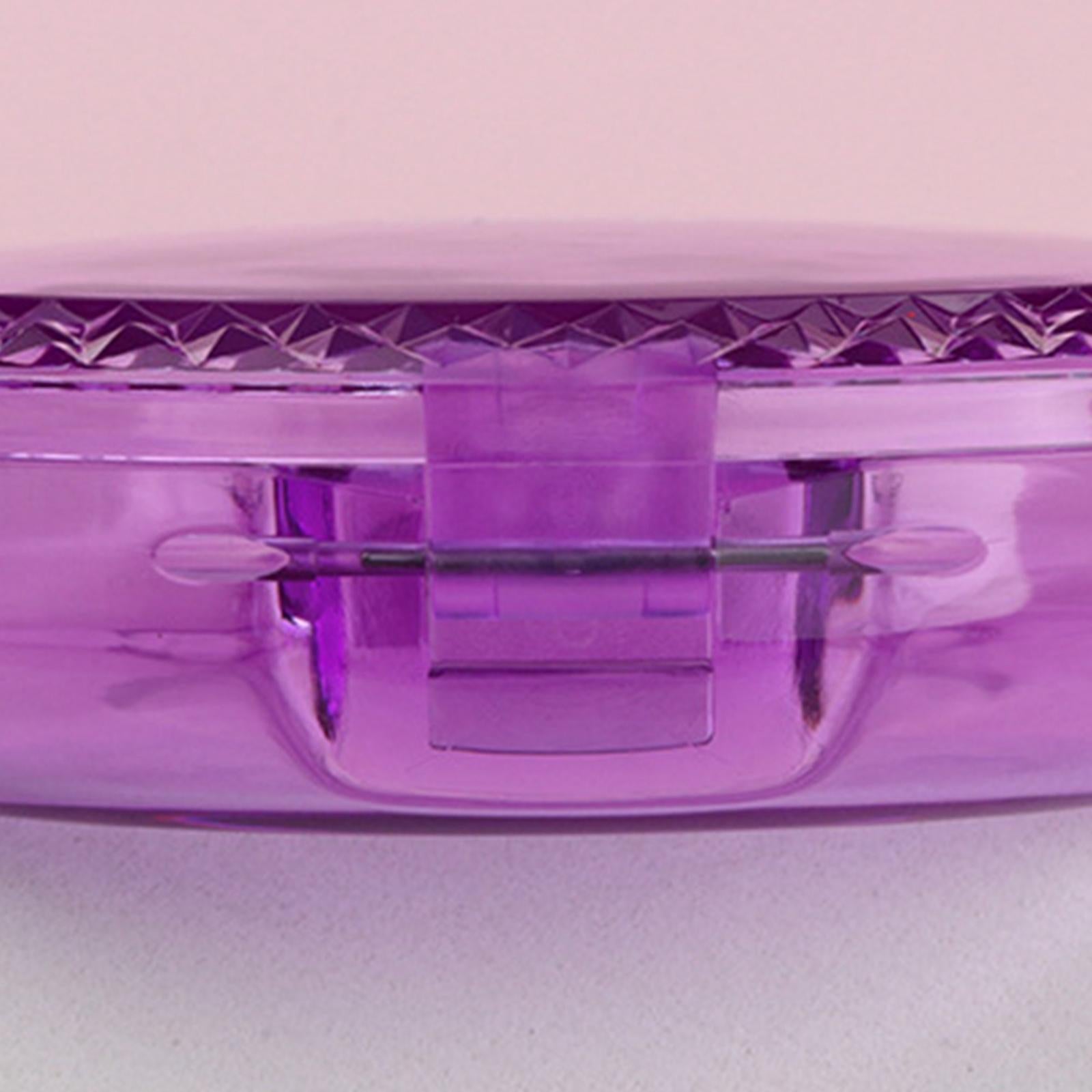 Retainer Case Light Mouth Guard Case Holder for Oral Care  Purple