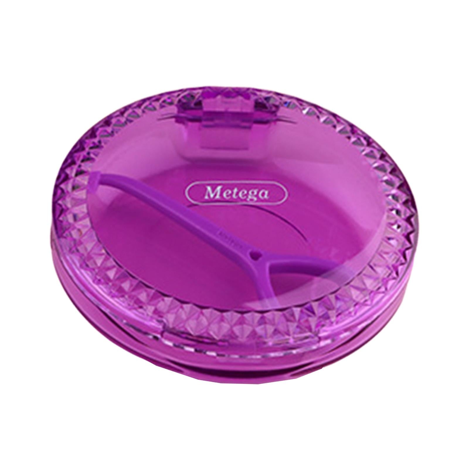 Retainer Case Light Mouth Guard Case Holder for Oral Care  Purple