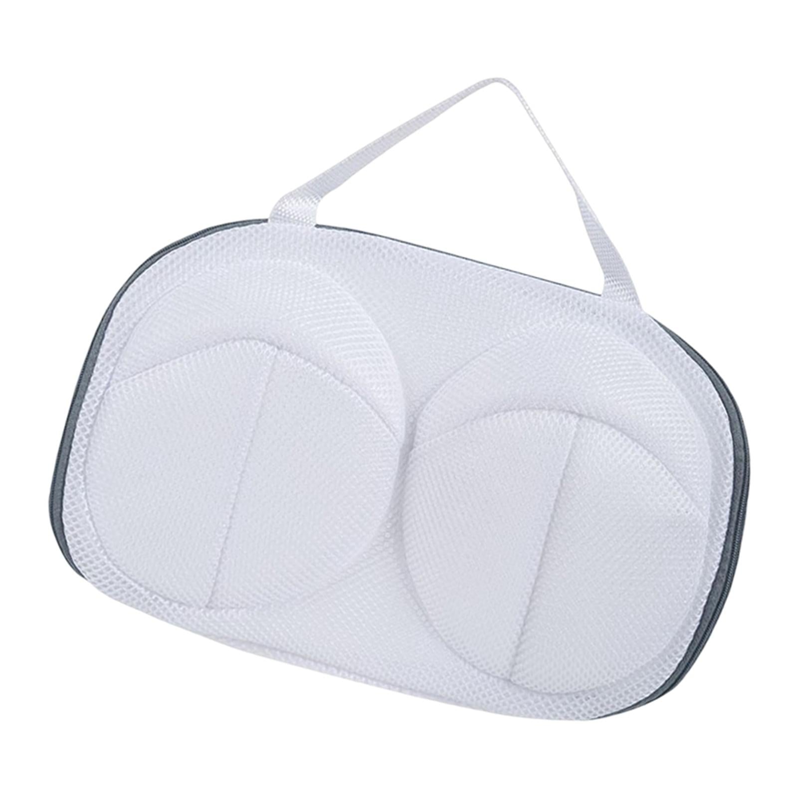 Bra Washing Bag Bra Bag for Air Drying & Hanging Fine Mesh Bra Laundry Bag Gray Edge