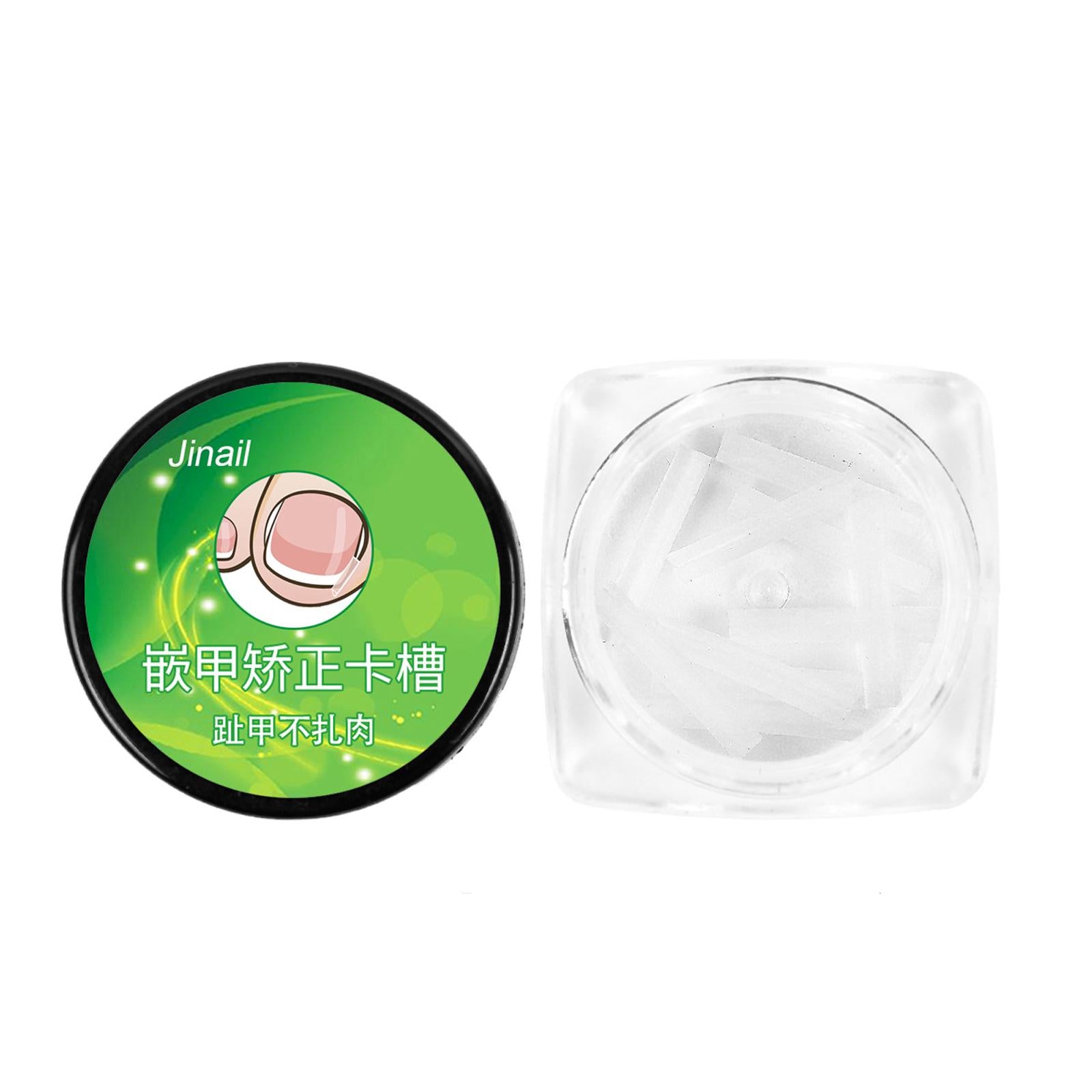 50 Pieces Ingrown Toenail Corrector Strips Nail Groove Pad Lifter Men