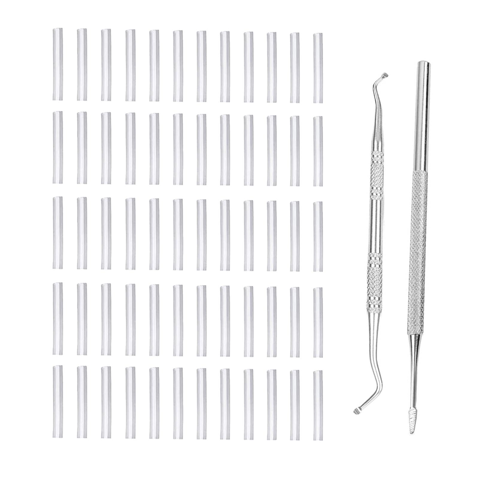 50 Pieces Ingrown Toenail Corrector Strips Nail Groove Pad Lifter Men