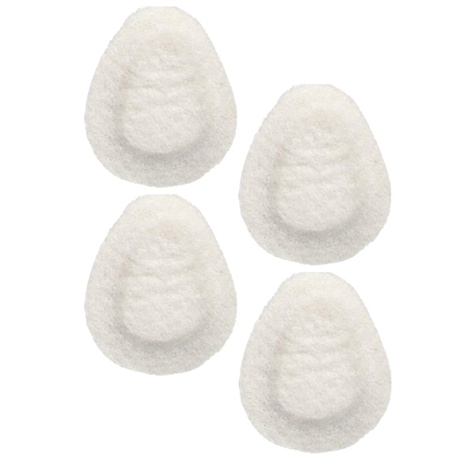 4 Pieces Soft Metatarsal Felt Pads Comfortable White Relieve Foot Pain