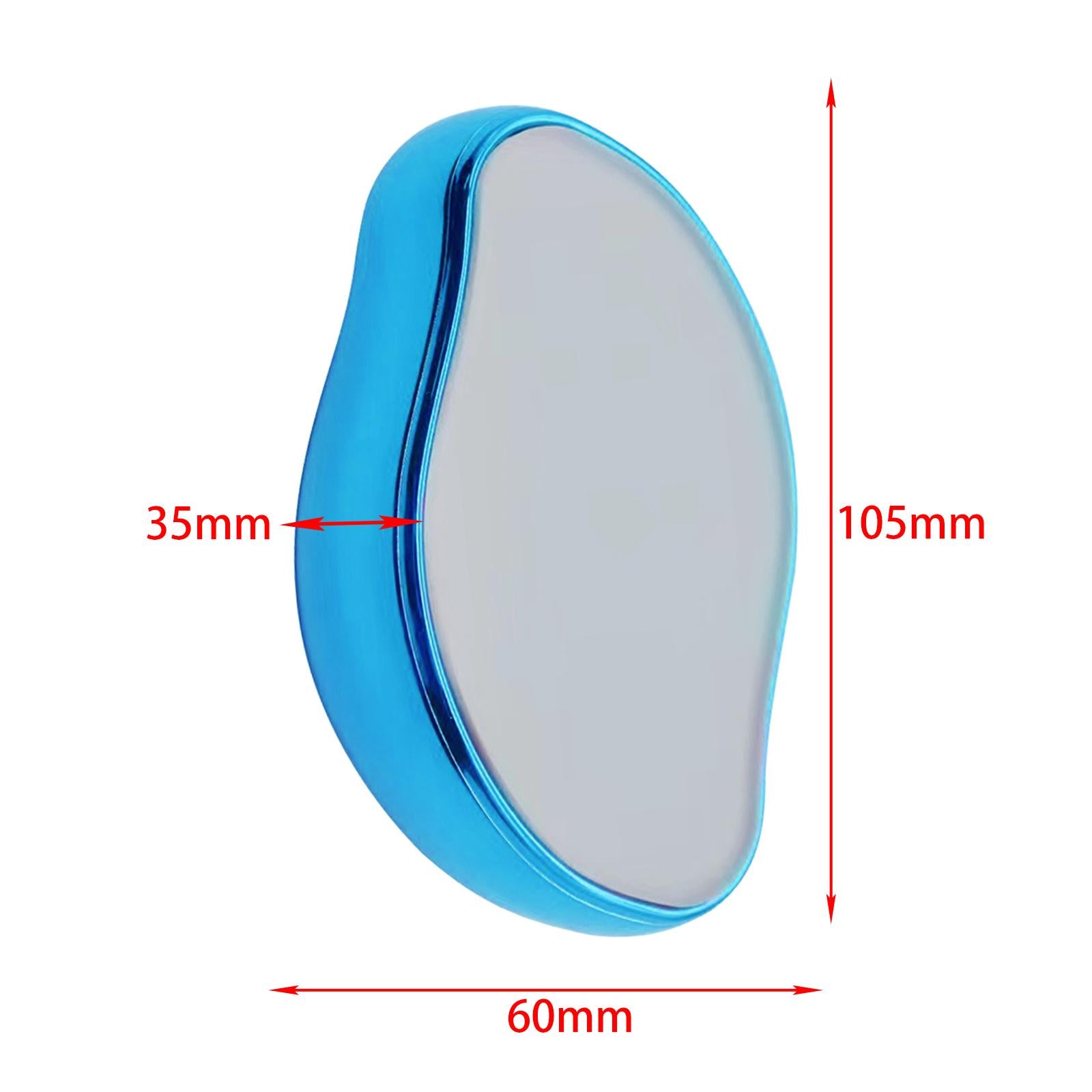 Painless Hair Removal Epilator Reusable Body Hair Depilation Tool  Blue