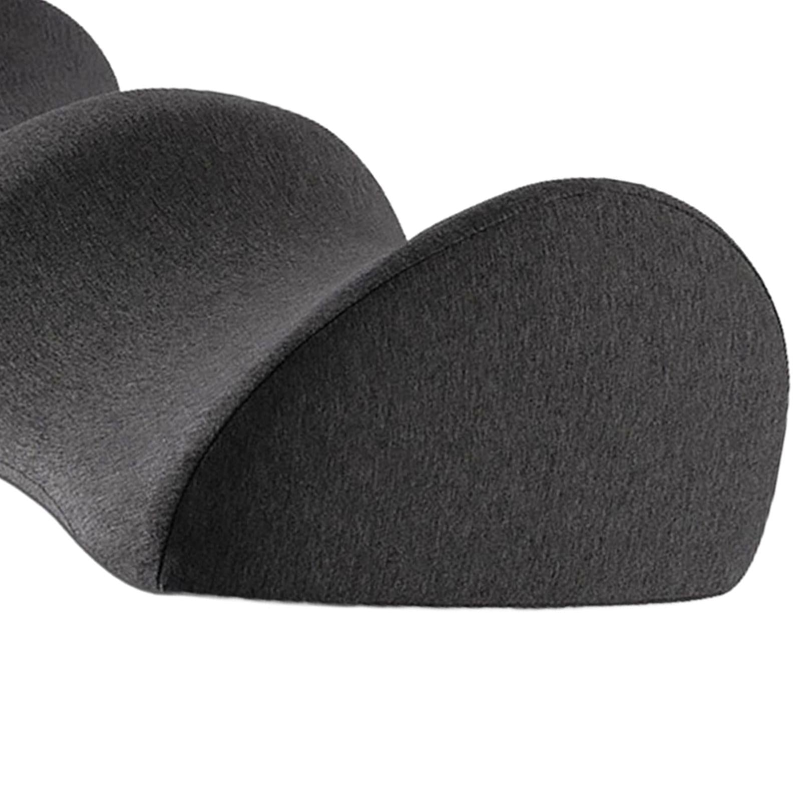 Knee Pillow Memory Foam Soft for Sciatica Pain Relief Accessories Dark Grey