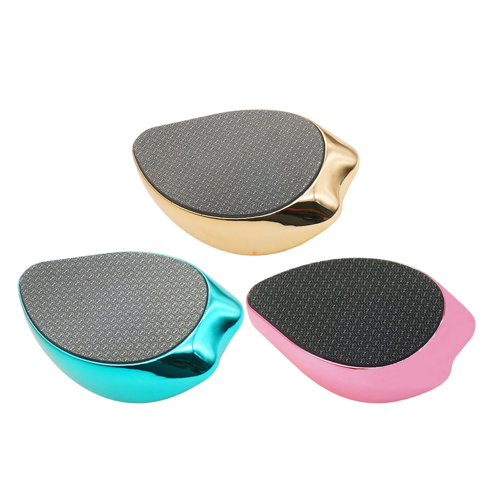 Portable Foot File Reusable Foot Care Tool for Cracked Heel Wet and Dry Feet Golden