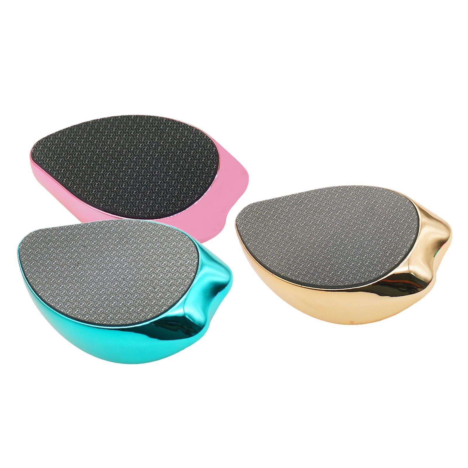 Portable Foot File Reusable Foot Care Tool for Cracked Heel Wet and Dry Feet Golden