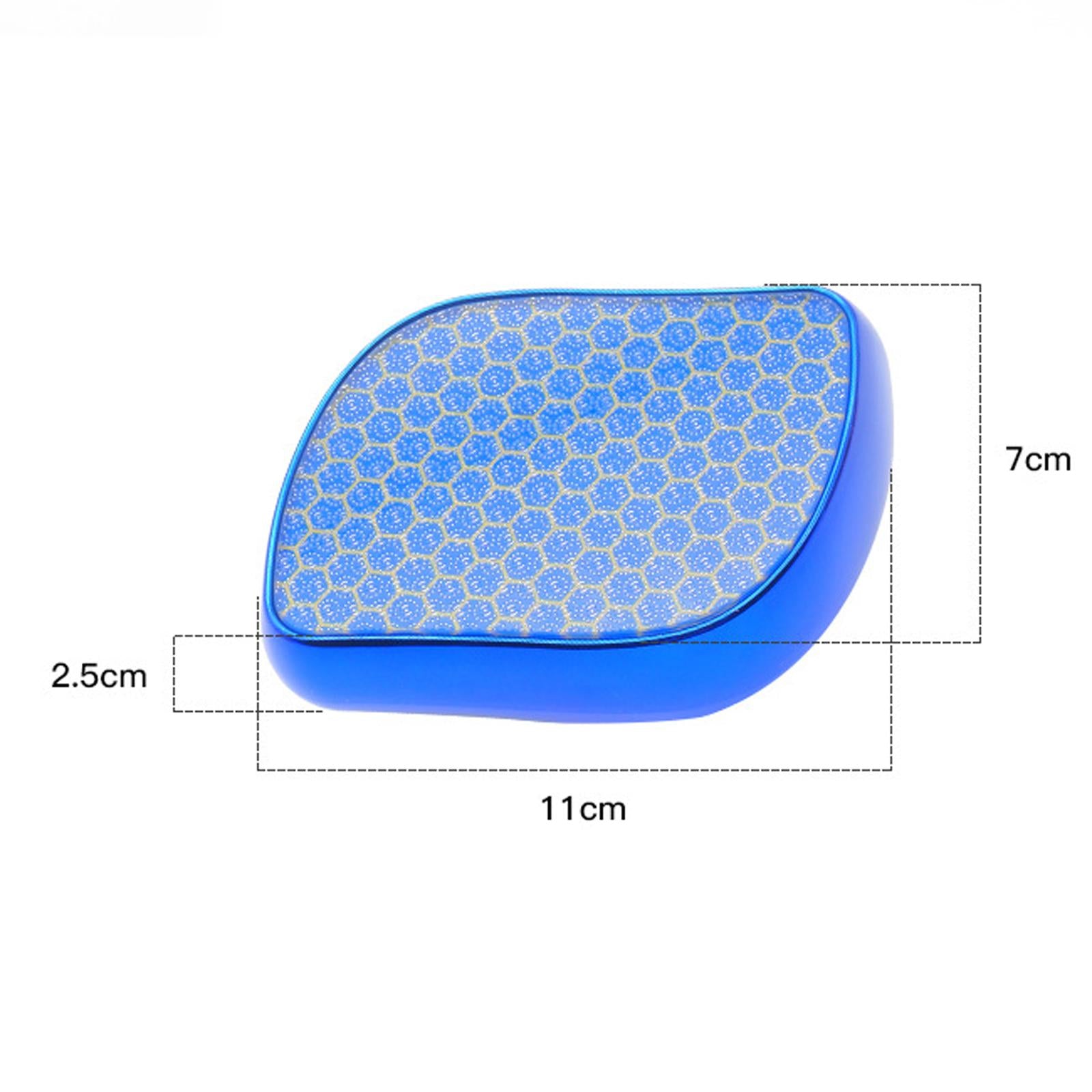 Portable Foot File Reusable Foot Care Tools for Cracked Heel  Blue