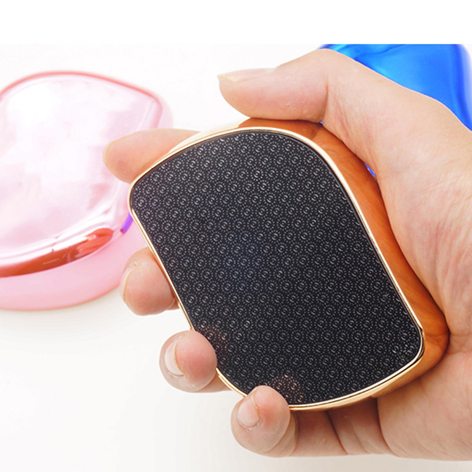 Portable Foot File Reusable Foot Care Tools for Cracked Heel  Blue