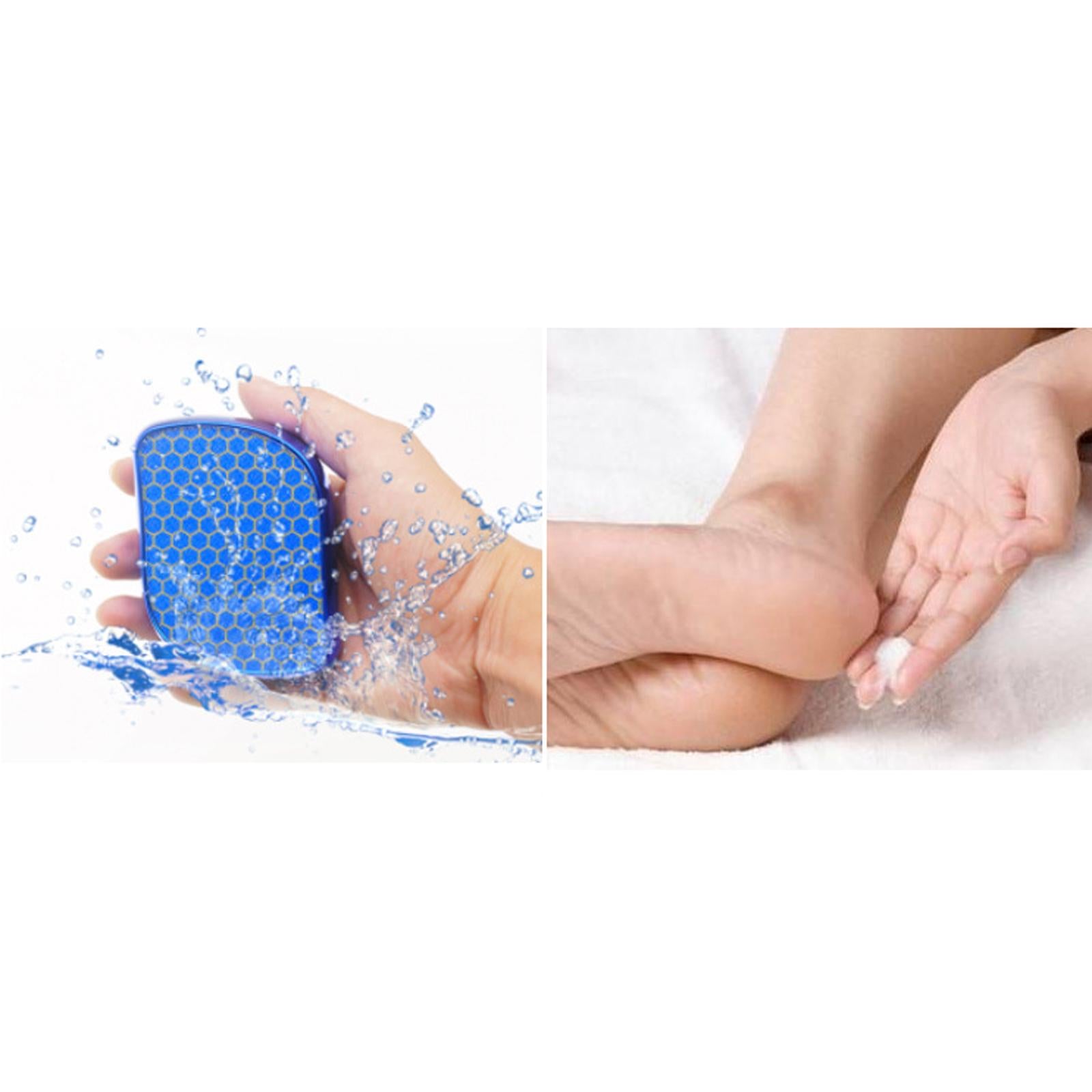 Portable Foot File Reusable Foot Care Tools for Cracked Heel  Pink