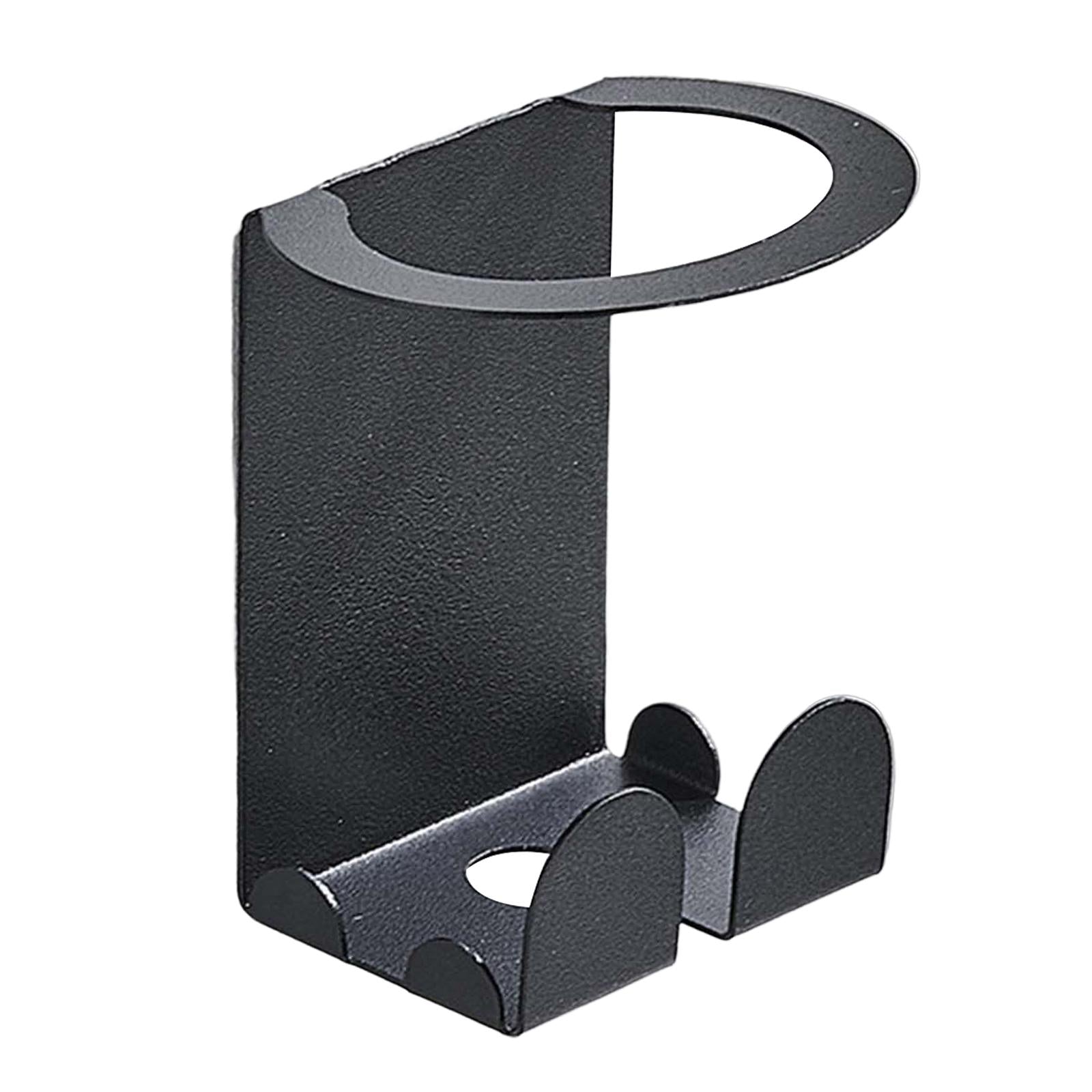 Razor Holder Hook Bracket Hanging Hangers Brush Cups Bathroom Home Use Black