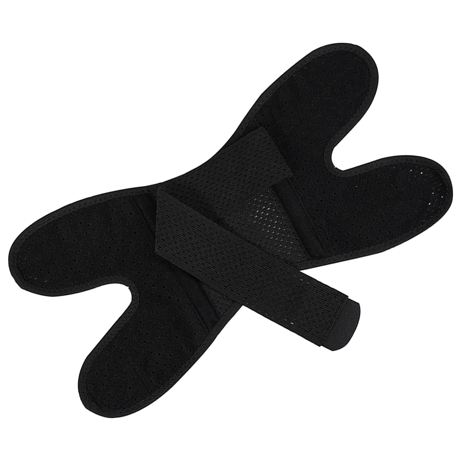 Black Knee Brace for Tennis Volleyball  for Tendinitis Pain L Right
