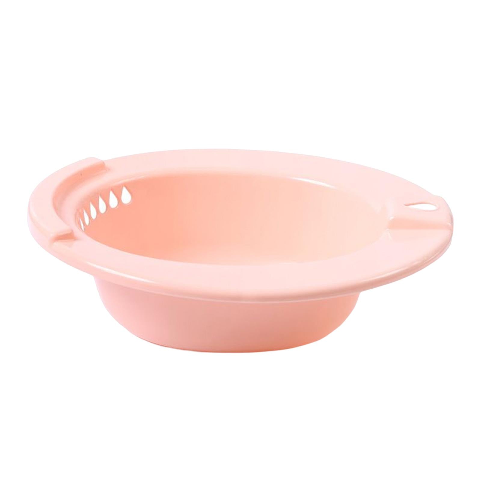Sitz Bath Bidet Hemorrhoids Relieve Perineal Soaking for Standard Toilet Pink