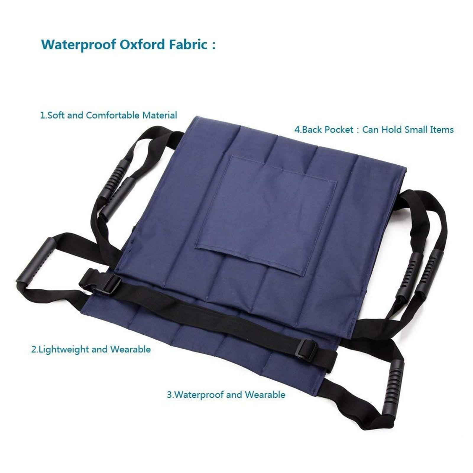 Patients Lift Pad Mats Breathable Transfer Belt for Wheelchair Beds Disabled