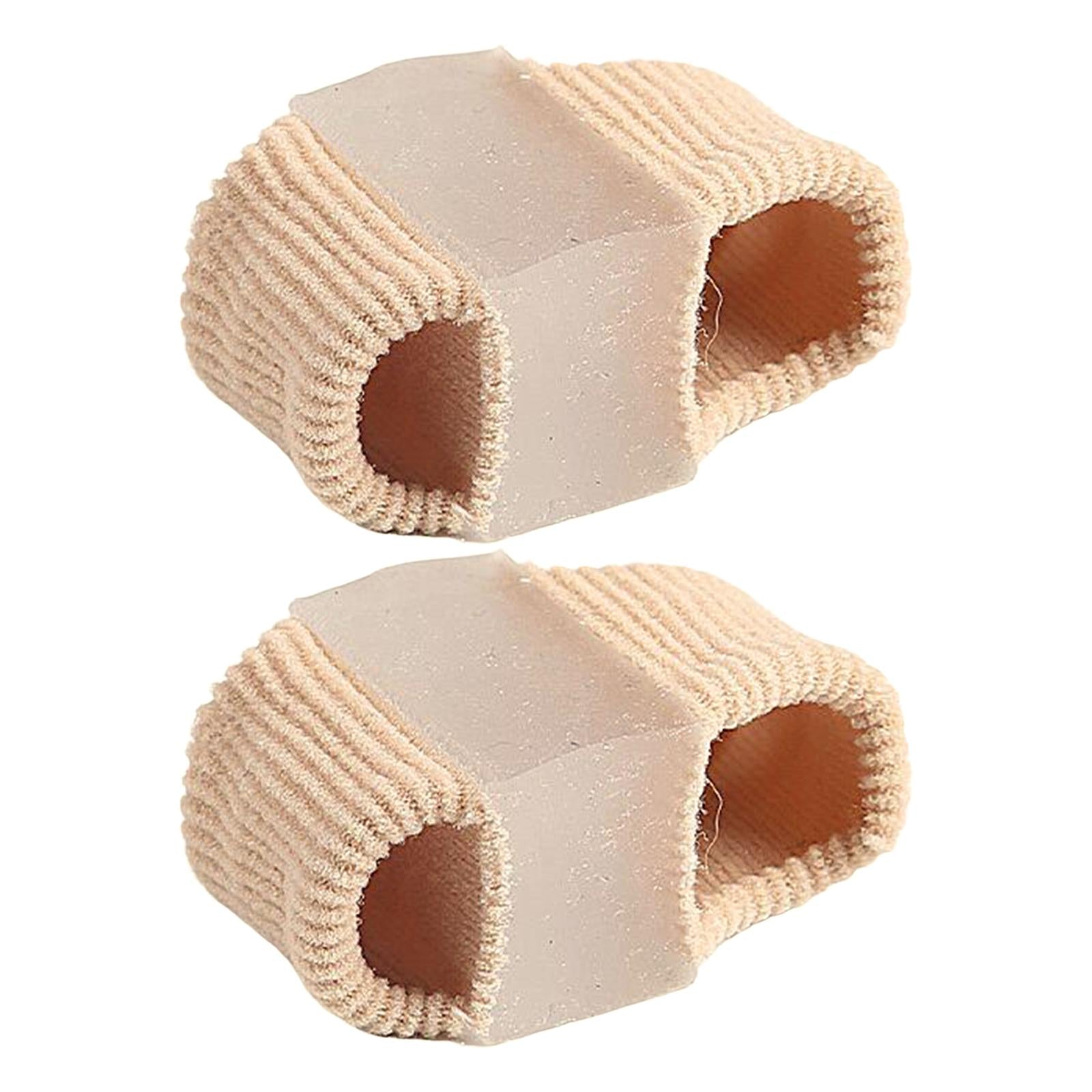Set of 2 Toe Separator Gel Bunion Corrector Relief  L 3.2x1.8x2.2 cm