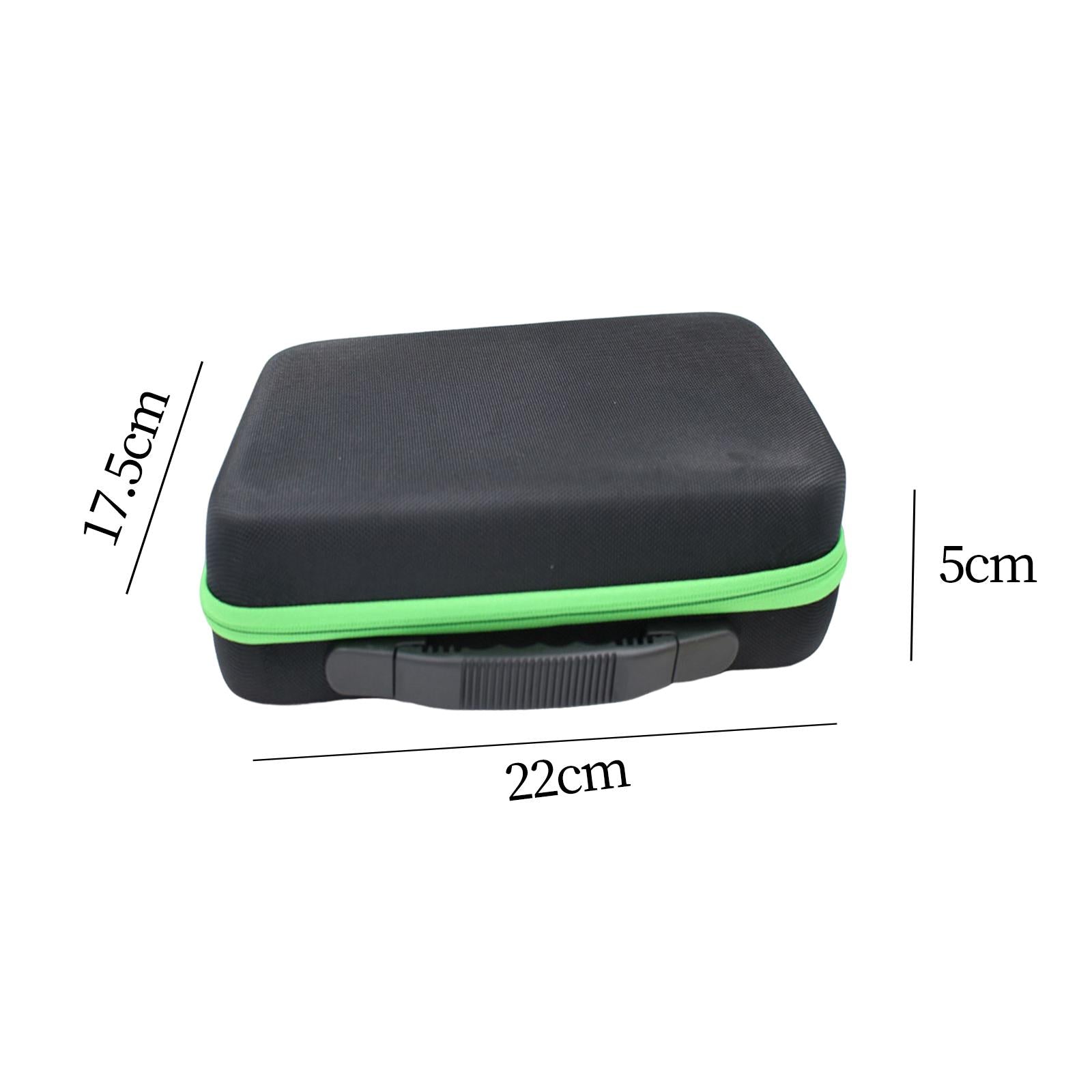 EVA Essential Oil Carrying Case Holds 63 Bottles 1ml 2ml 3ml Oils Green