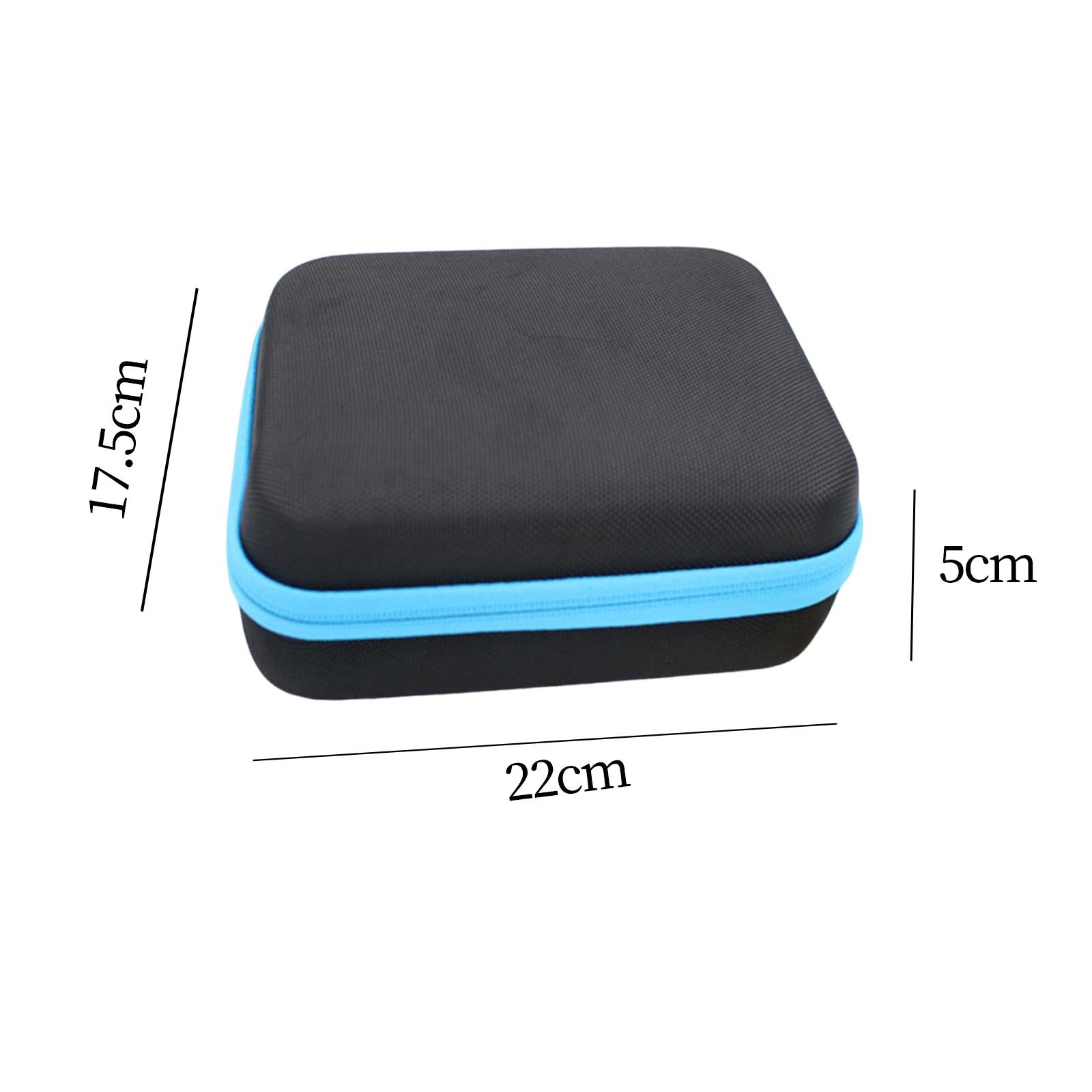 EVA Essential Oil Carrying Case Holds 63 Bottles 1ml 2ml 3ml Oils Blue