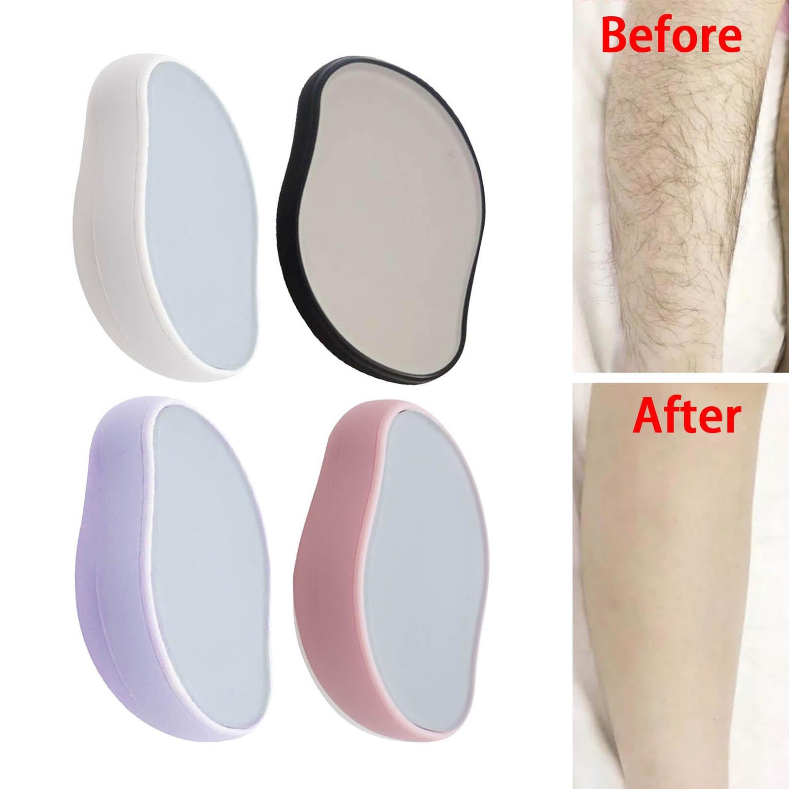 Painless Physical Hair Removal Epilator Depilation Exfoliating Tool White