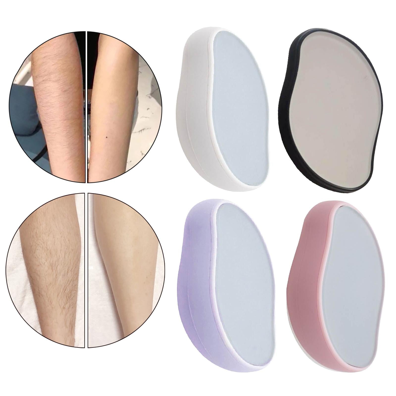 Painless Physical Hair Removal Epilator Depilation Exfoliating Tool White