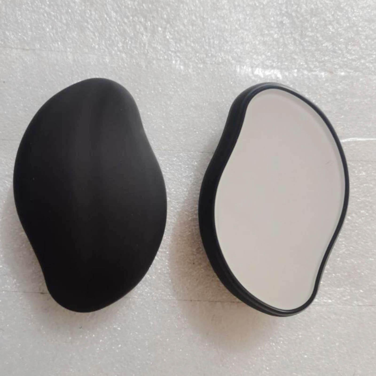 Painless Physical Hair Removal Epilator Depilation Exfoliating Tool Black