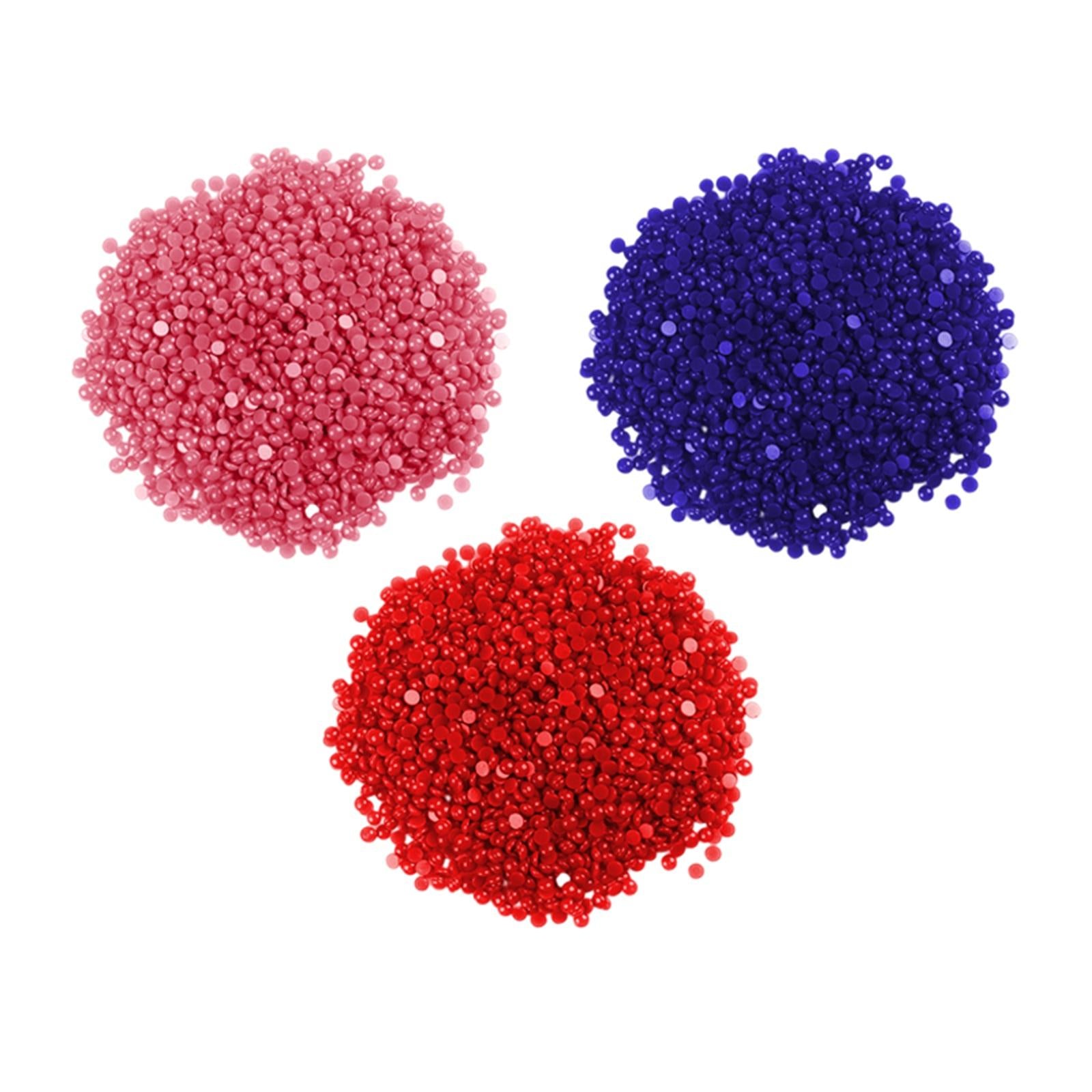 Depilatory Hard Wax Beans for Leg Arm Hair Removal Women Men Rose 100g