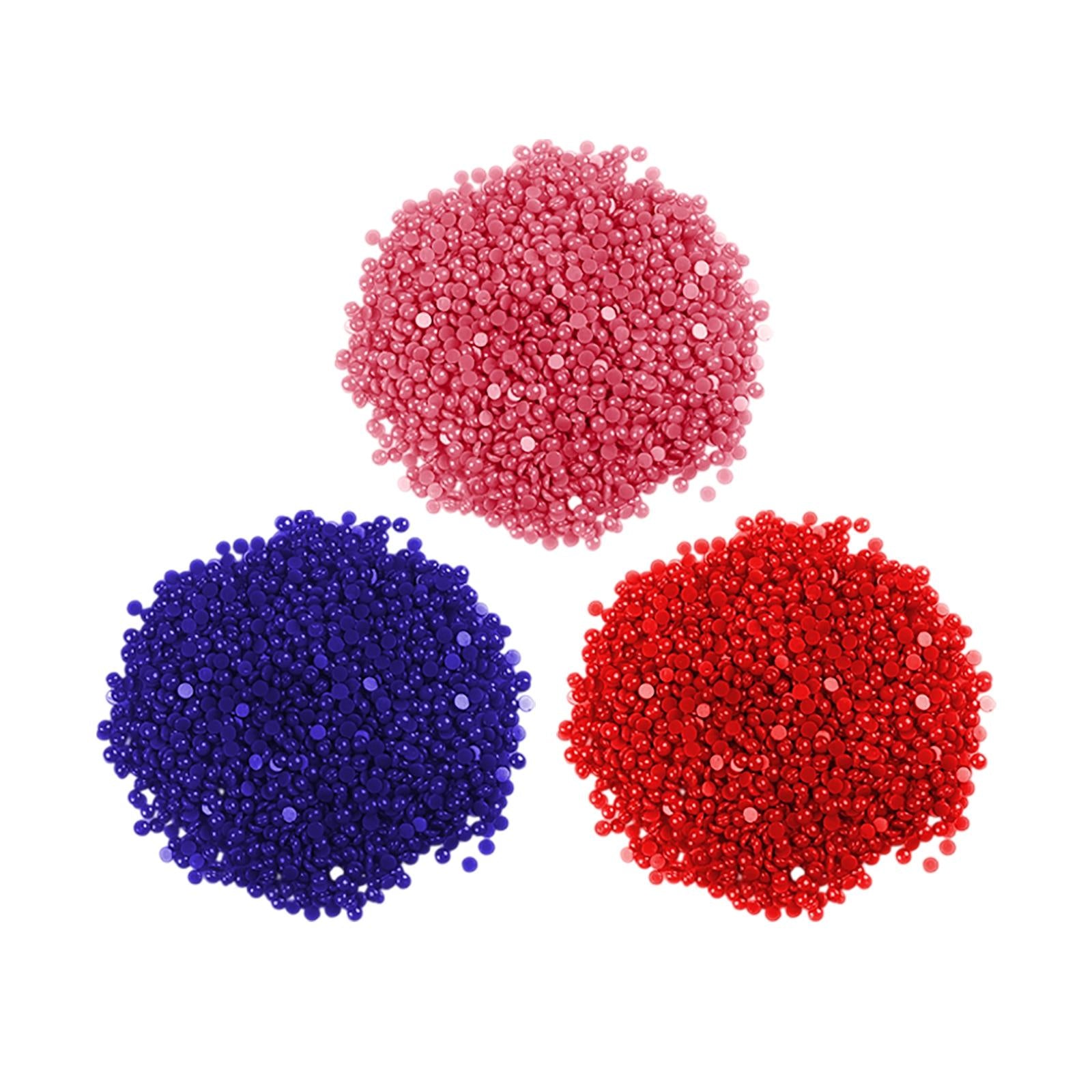 Depilatory Hard Wax Beans for Leg Arm Hair Removal Women Men Rose 100g