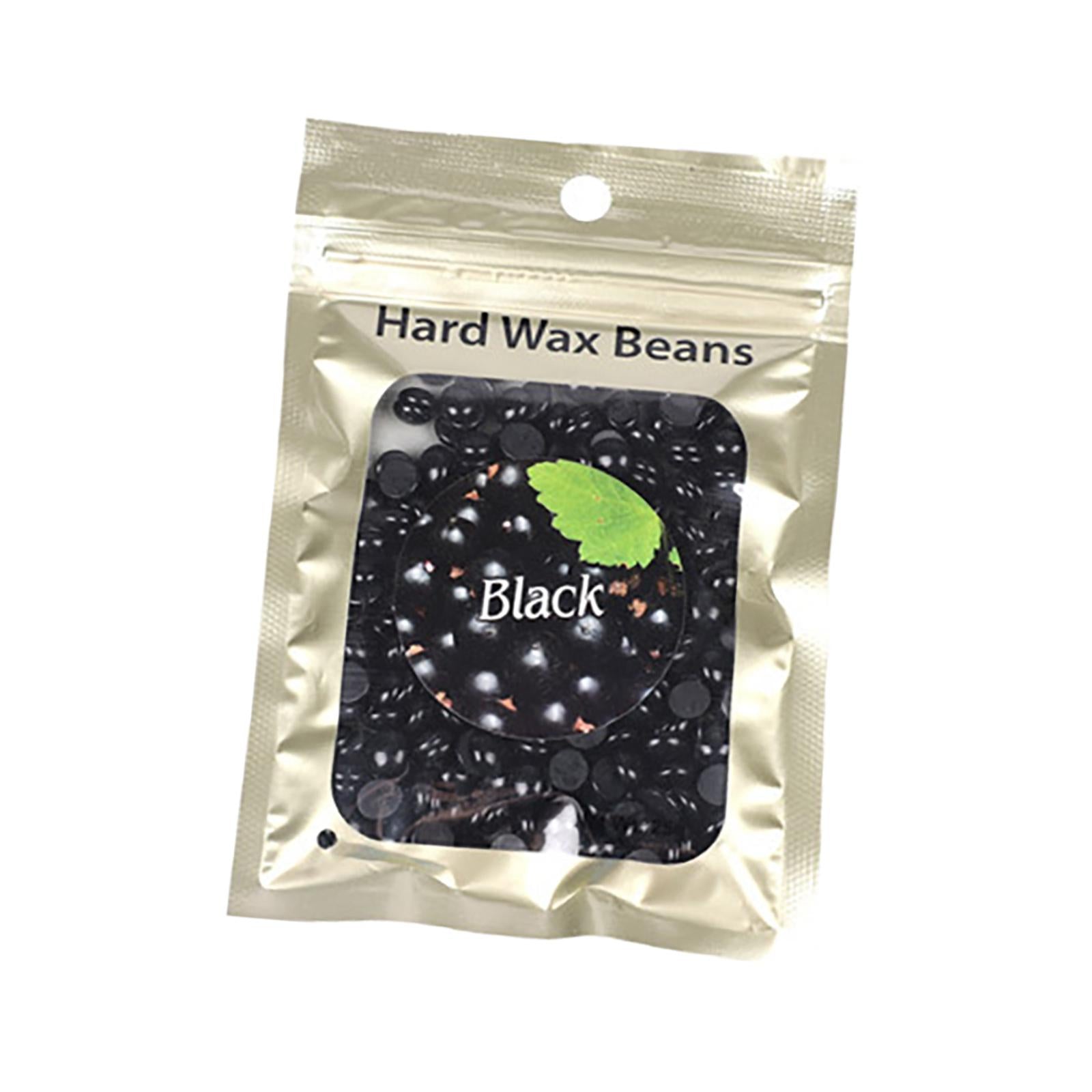 Hard Wax Beads Bean 25g Hair Removal Painless for Bikini Line Men Black