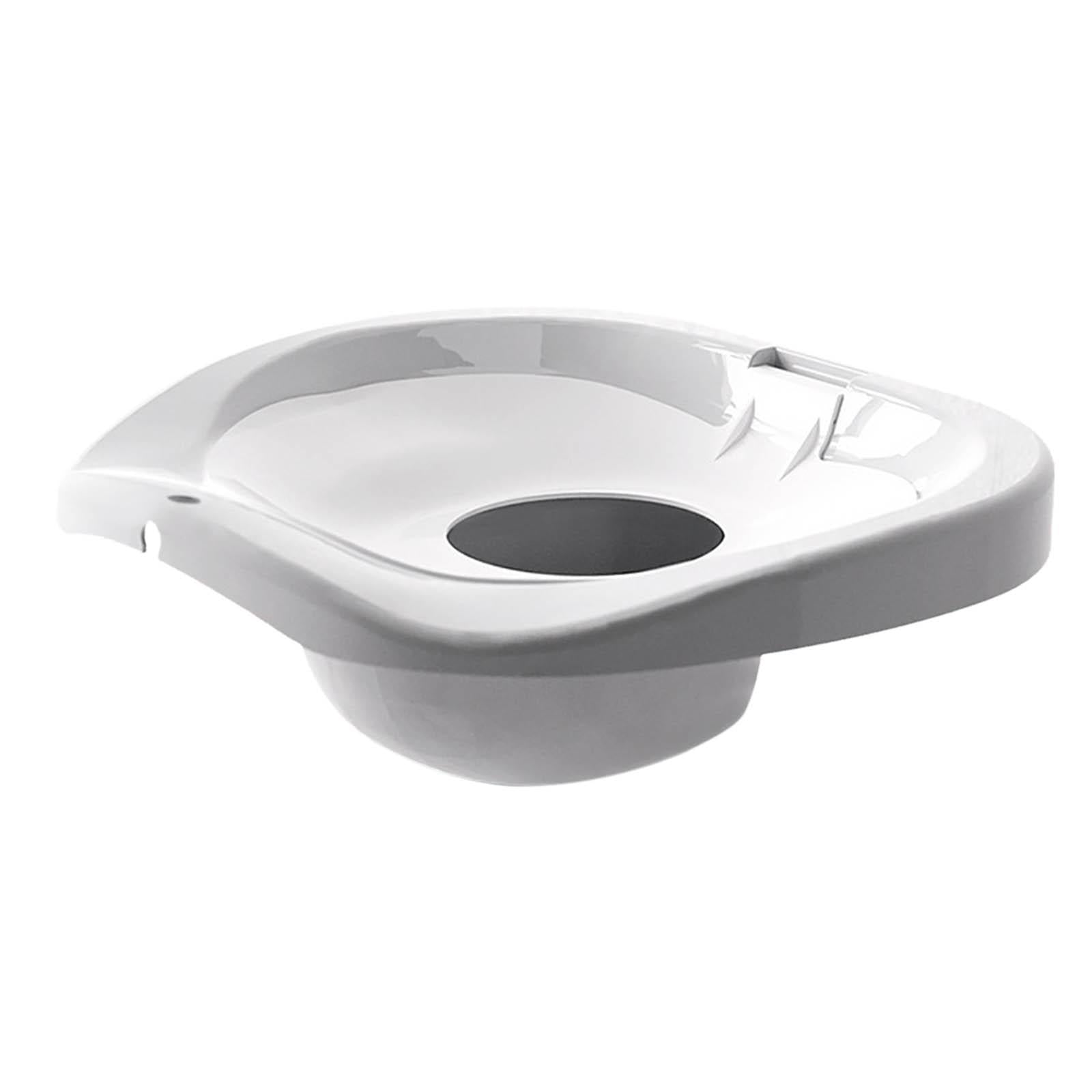 Toilet Sitz Bath Basin Hangable Soaking Basin Heavy Duty Universal Portable Gray