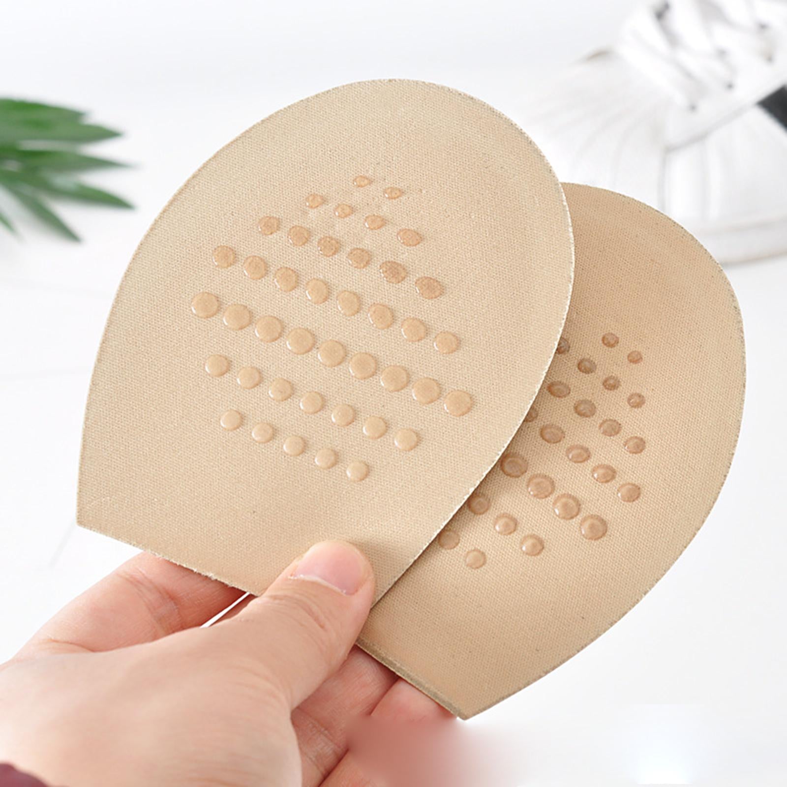 Forefoot Cushion Pad Plantar Fasciitis for All Shoes Leather Shoes Sneakers Round Toe Beige