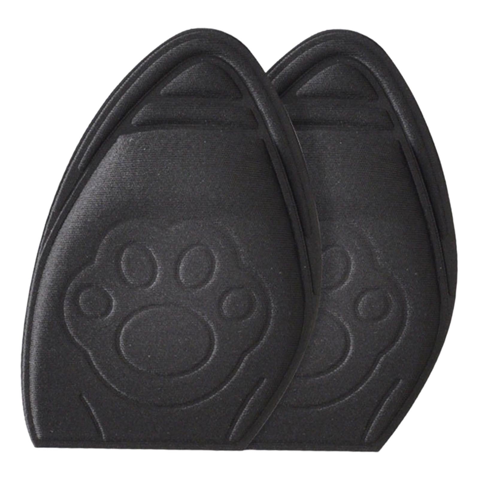 Forefoot Cushion Pad Plantar Fasciitis for All Shoes Leather Shoes Sneakers Pointed Black