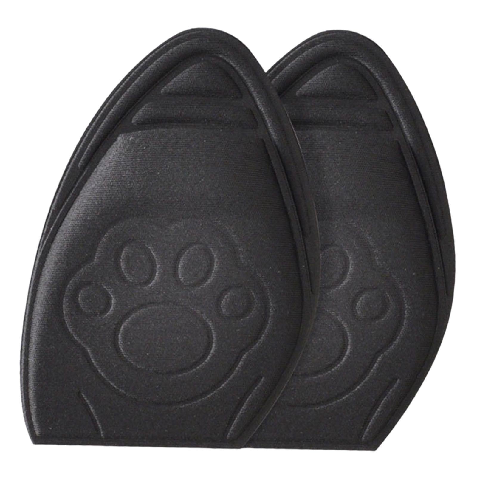 Forefoot Cushion Pad Plantar Fasciitis for All Shoes Leather Shoes Sneakers Pointed Black