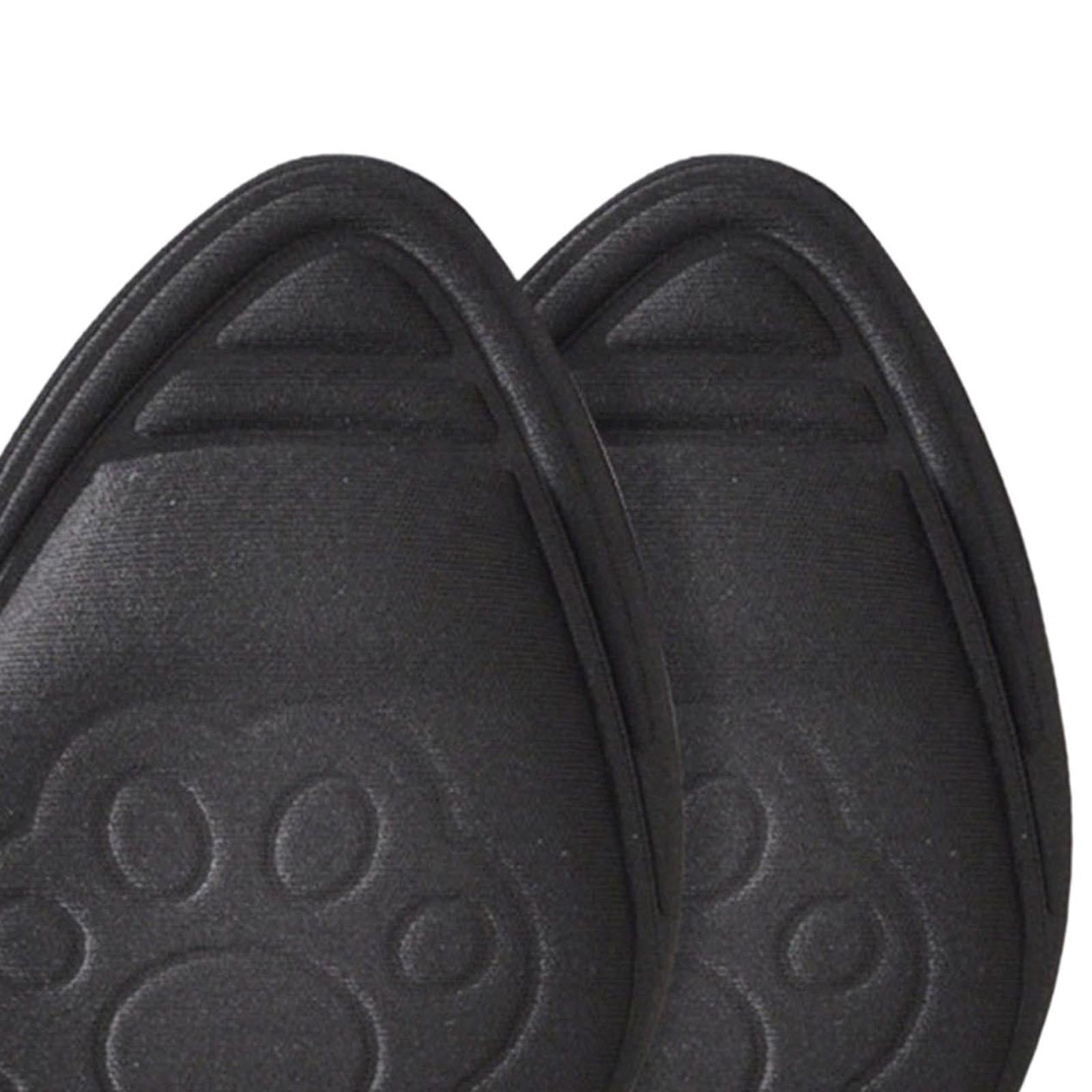 Forefoot Cushion Pad Plantar Fasciitis for All Shoes Leather Shoes Sneakers Pointed Black