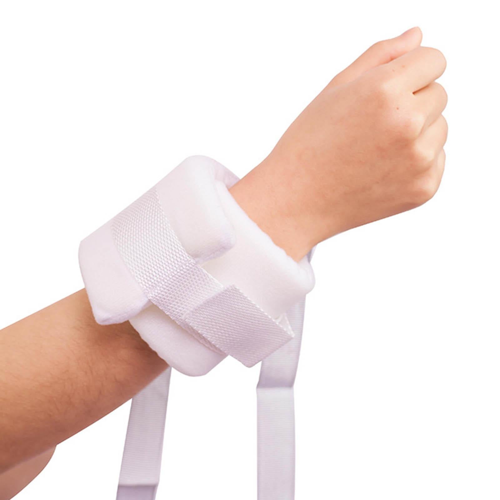 2 Pieces Wrist Arm Ankle Hand Restraint Strap for Prevent from Scratch