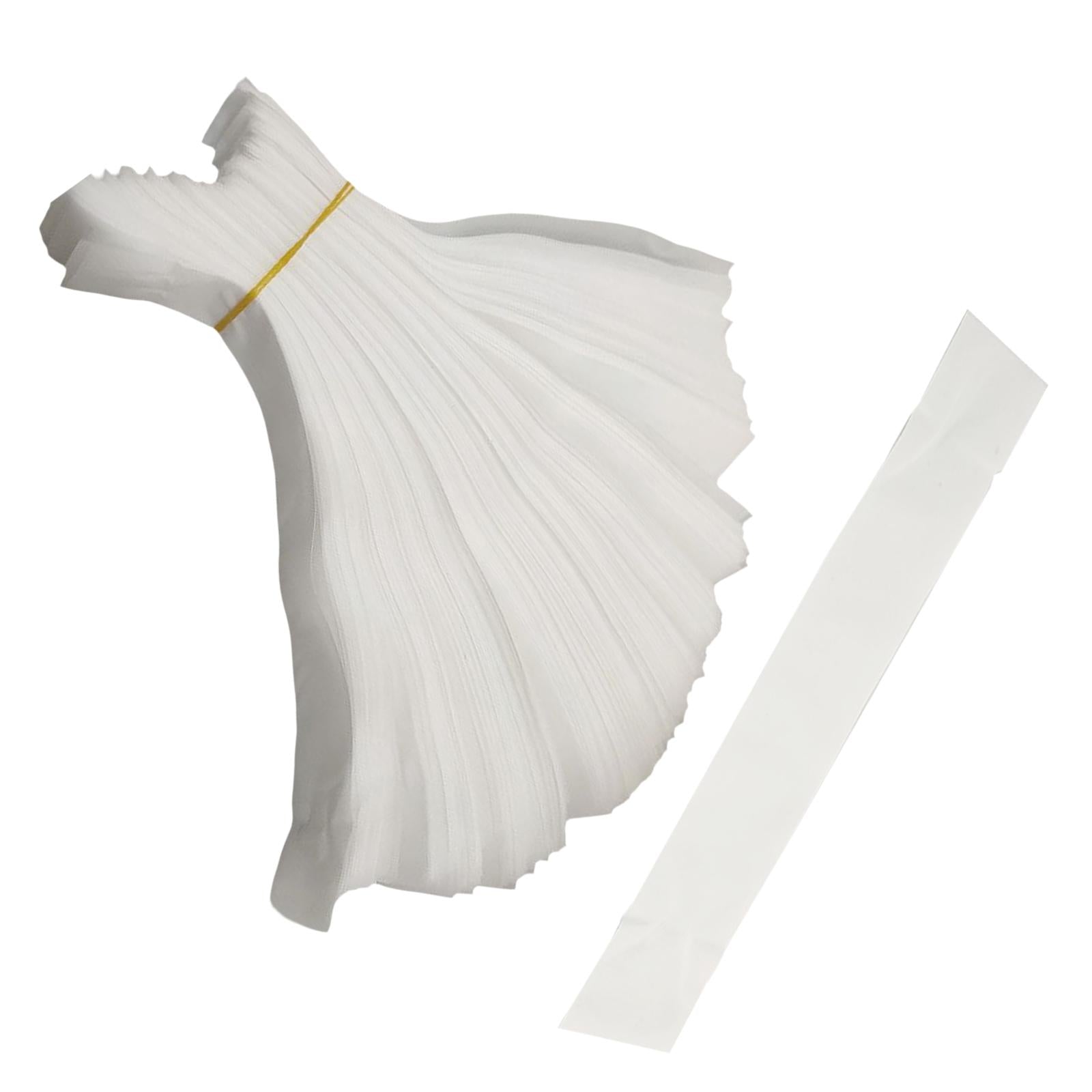 500x Frosting Eye Glass Leg Covers Made of Plastic for Salon SPA Easy to Use