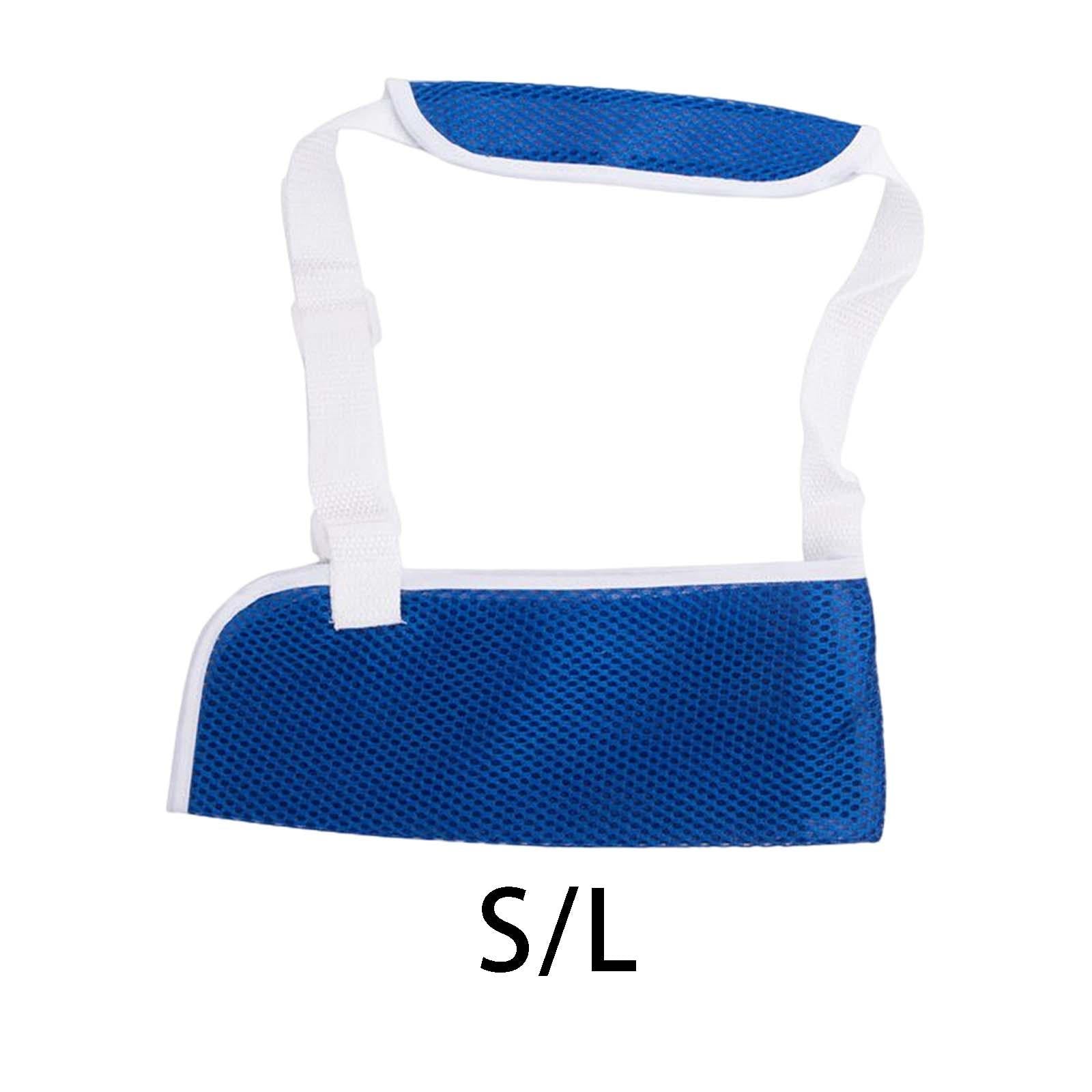 Arm Sling for Kids with Padded Shoulder Strap for Broken Arm Dislocated S 25x10cm