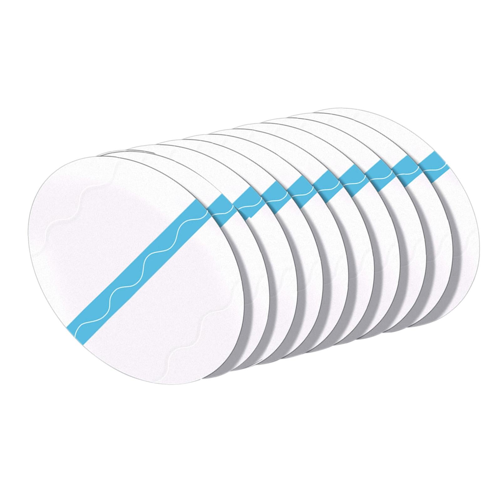 Set of 10 Transparent Anti Chafing Thigh Tapes Sweat Absorbent Self Adhesive