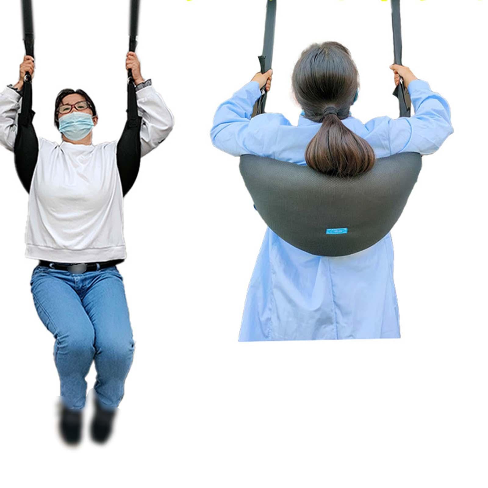 Back Stretcher Lumbar Traction Device Back Traction for Herniated Disc Style A