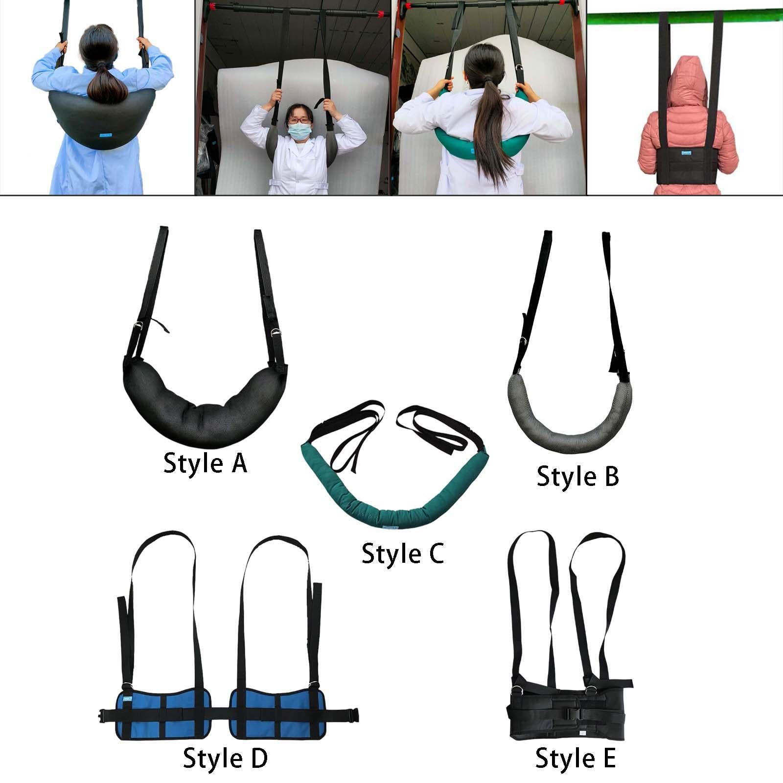 Back Stretcher Lumbar Traction Device Back Traction for Herniated Disc Style A