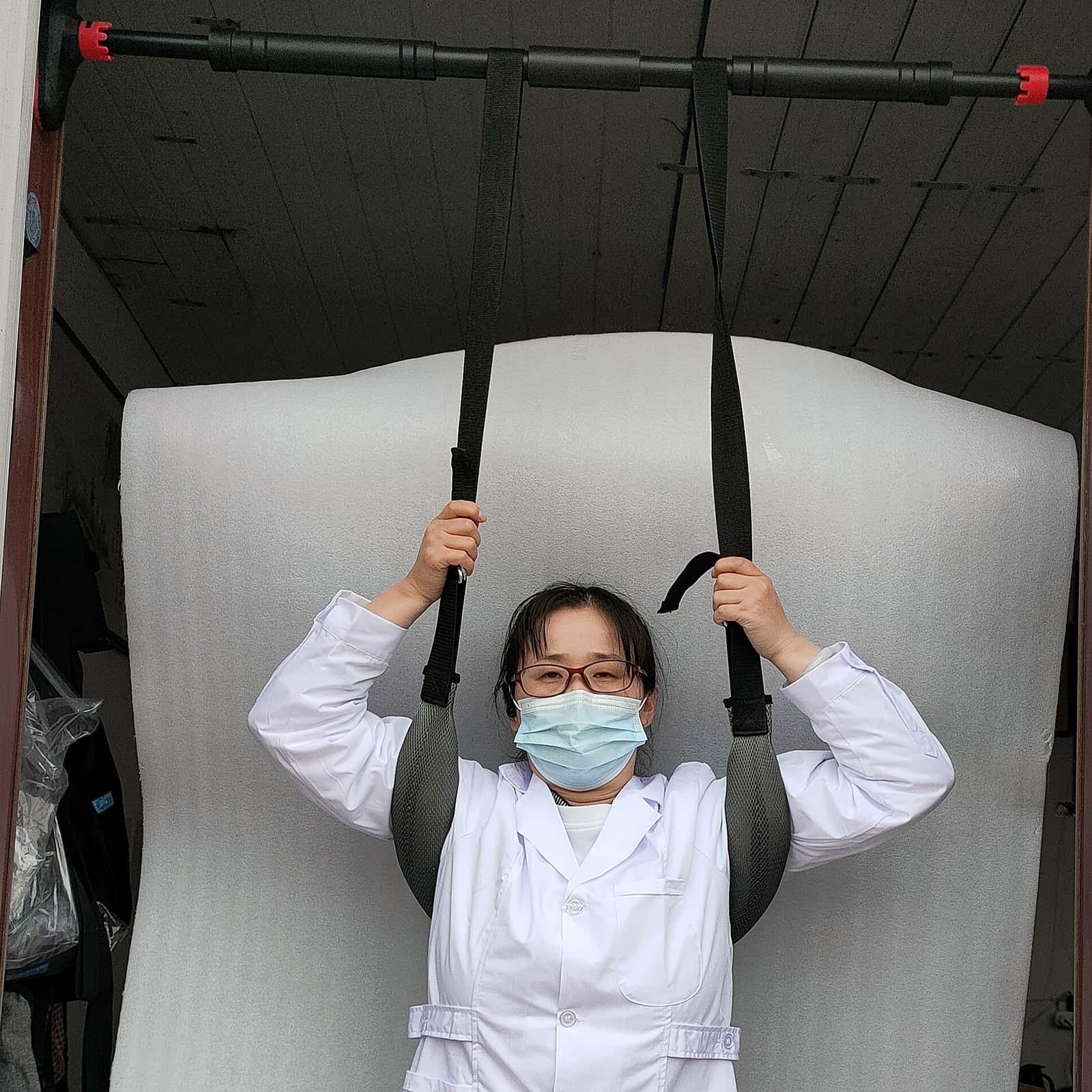 Back Stretcher Lumbar Traction Device Back Traction for Herniated Disc  Style B