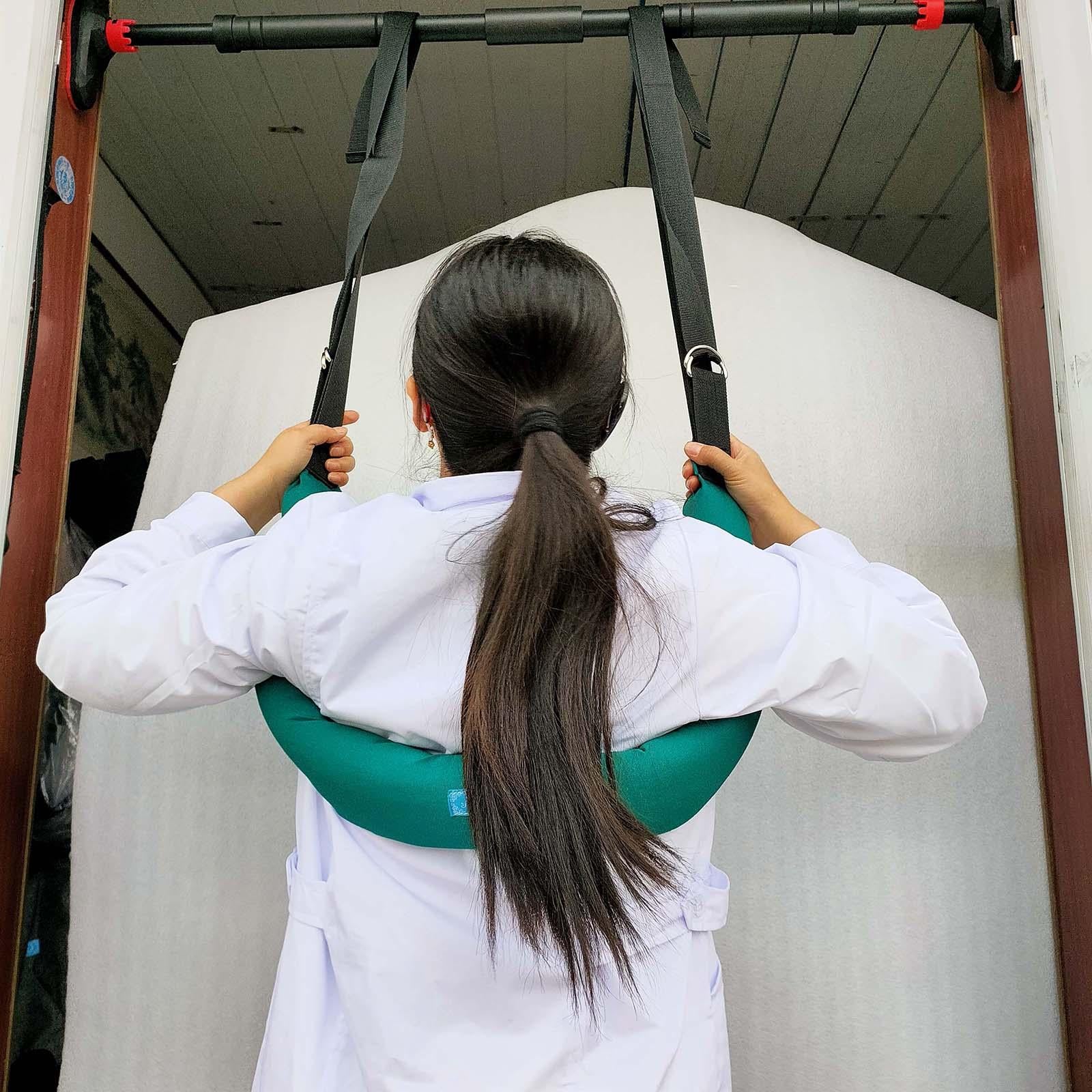 Back Stretcher Lumbar Traction Device Back Traction for Herniated Disc Style C