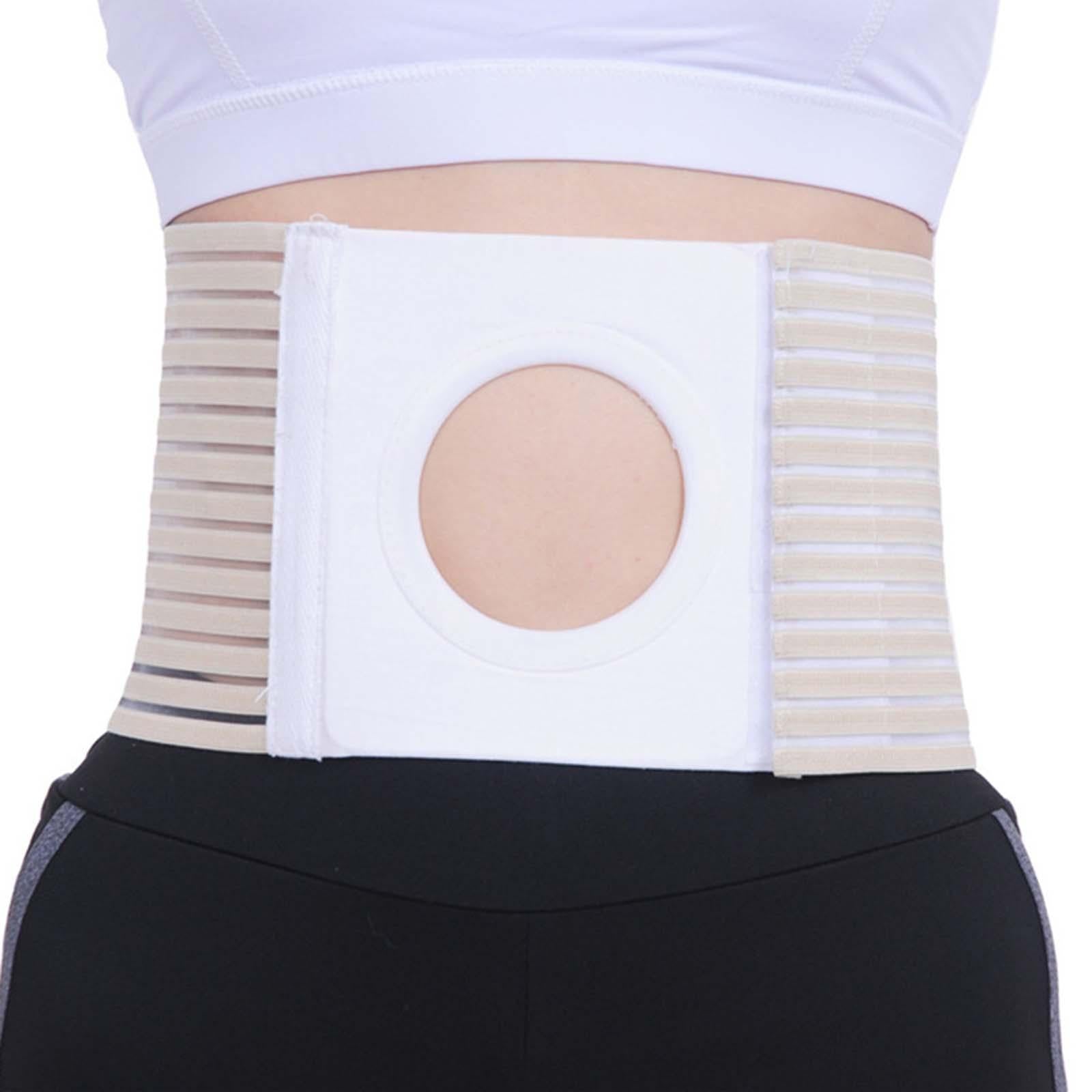 Ostomy Belt Colostomy Belt Breathable Stoma Belt for Hernia L 105CMx16CM