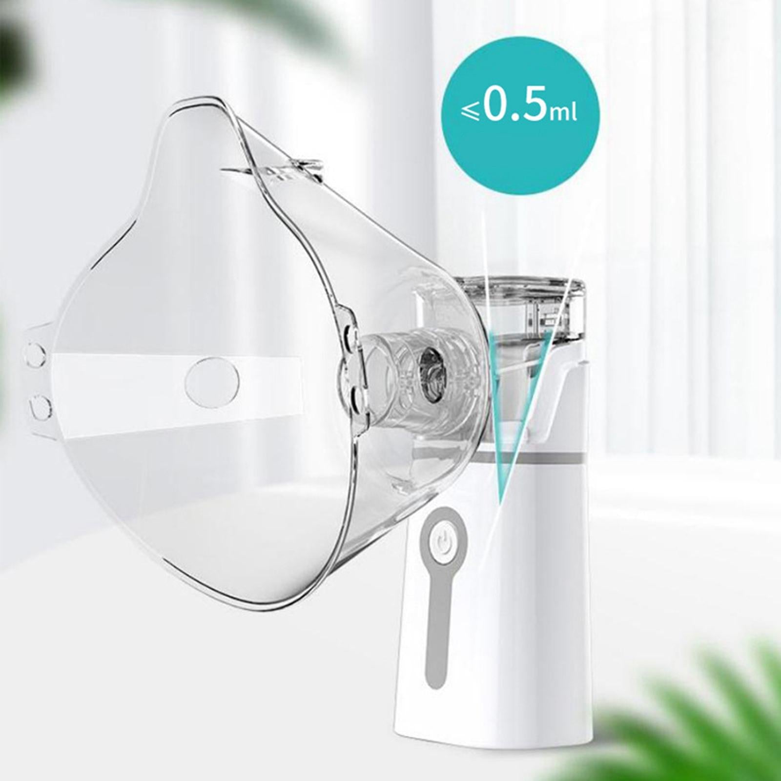 Mini Portable Handheld Nebulizer Strong Mist for Elderly Breathing Problems Green