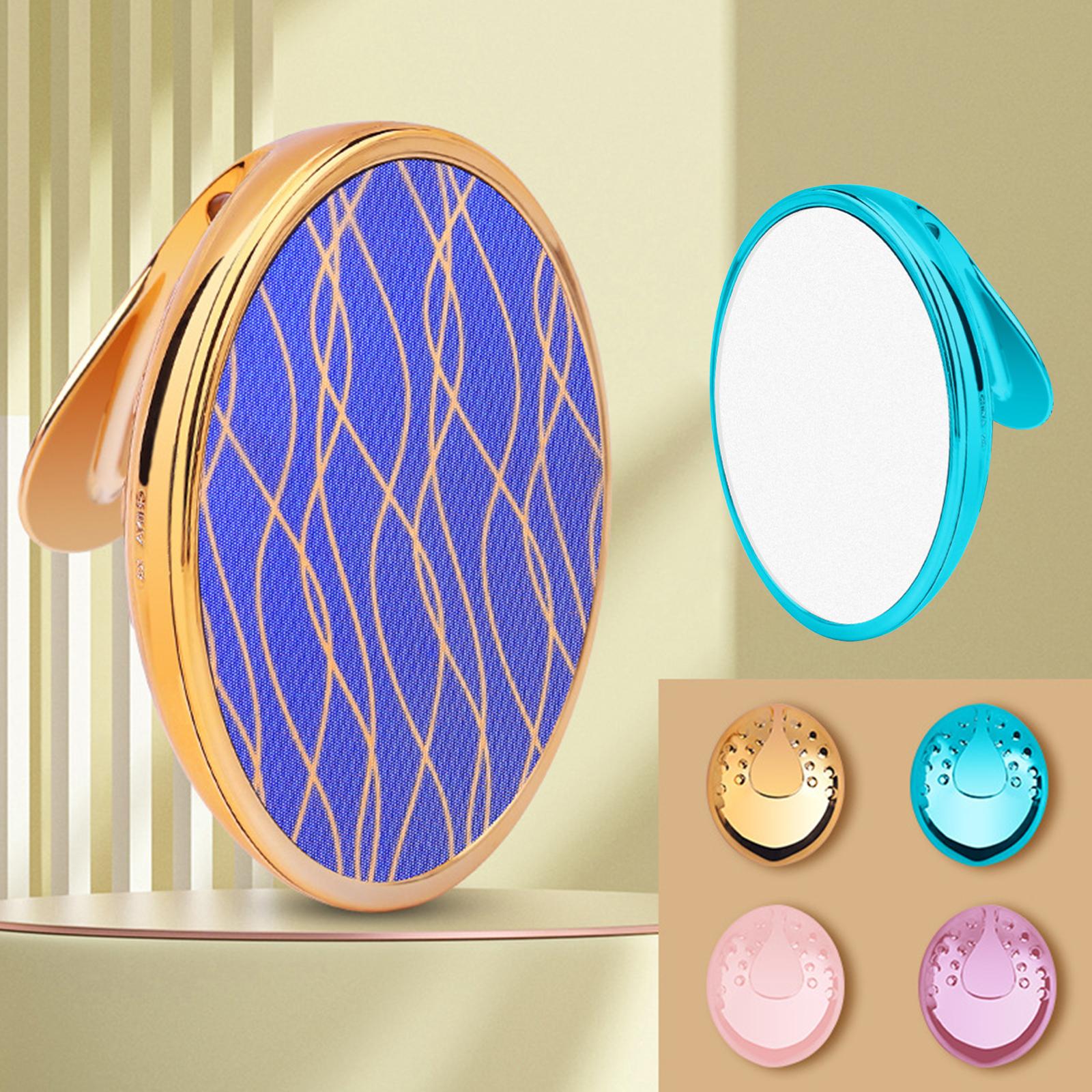 Nano Crystal Hair Remover Eraser Reusable Easy to Use Portable Golden Frame