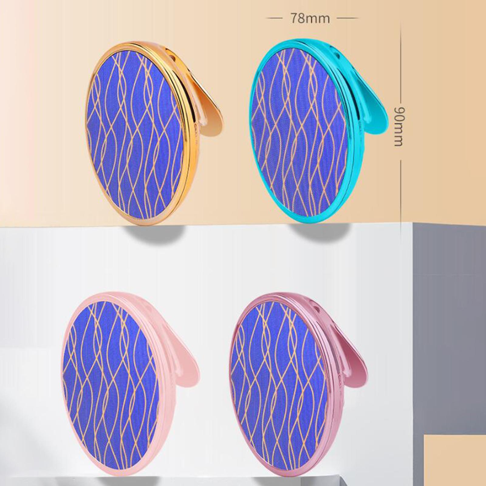 Nano Crystal Hair Remover Eraser Reusable Easy to Use Portable Golden Frame