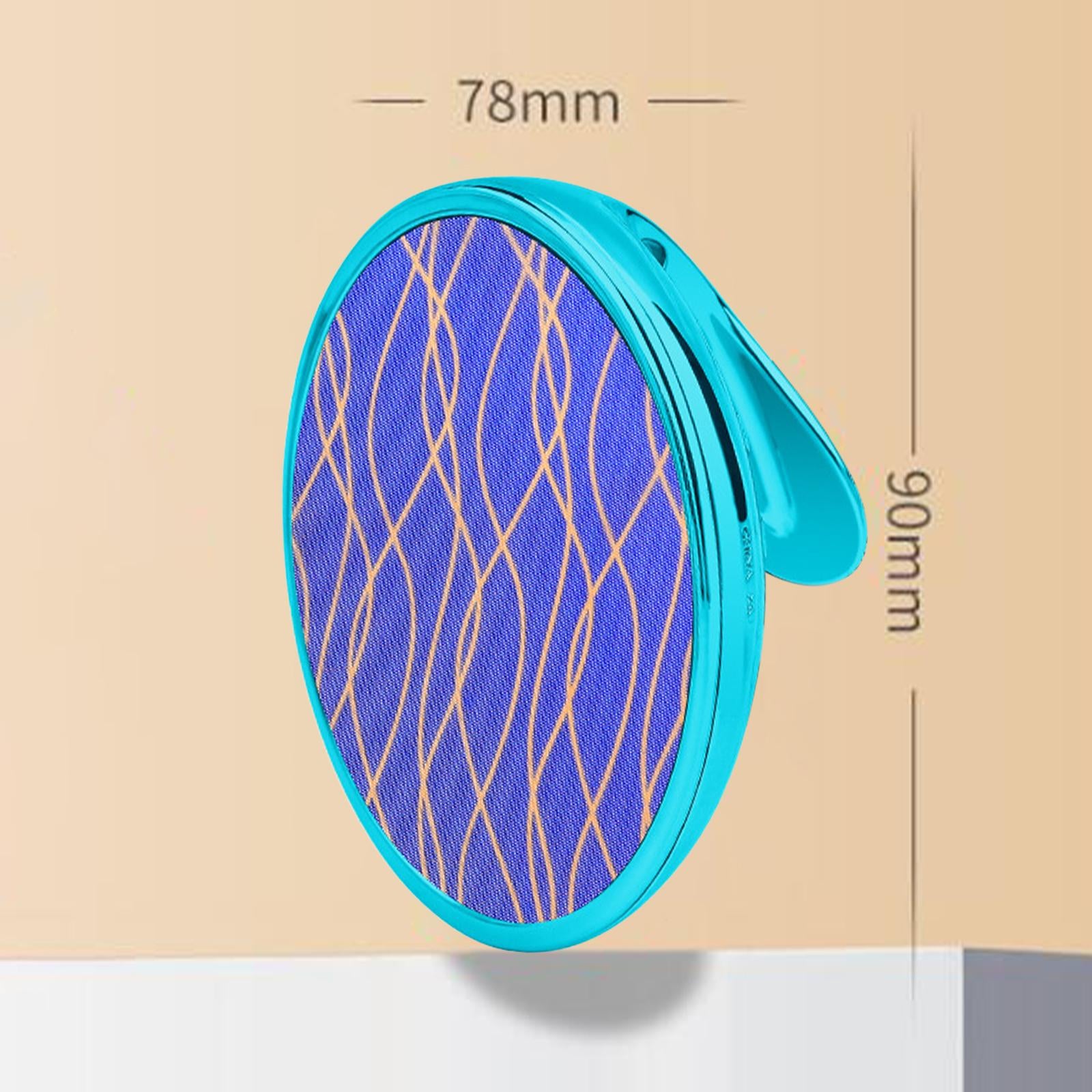 Nano Crystal Hair Remover Eraser Reusable Easy to Use Portable Blue Frame