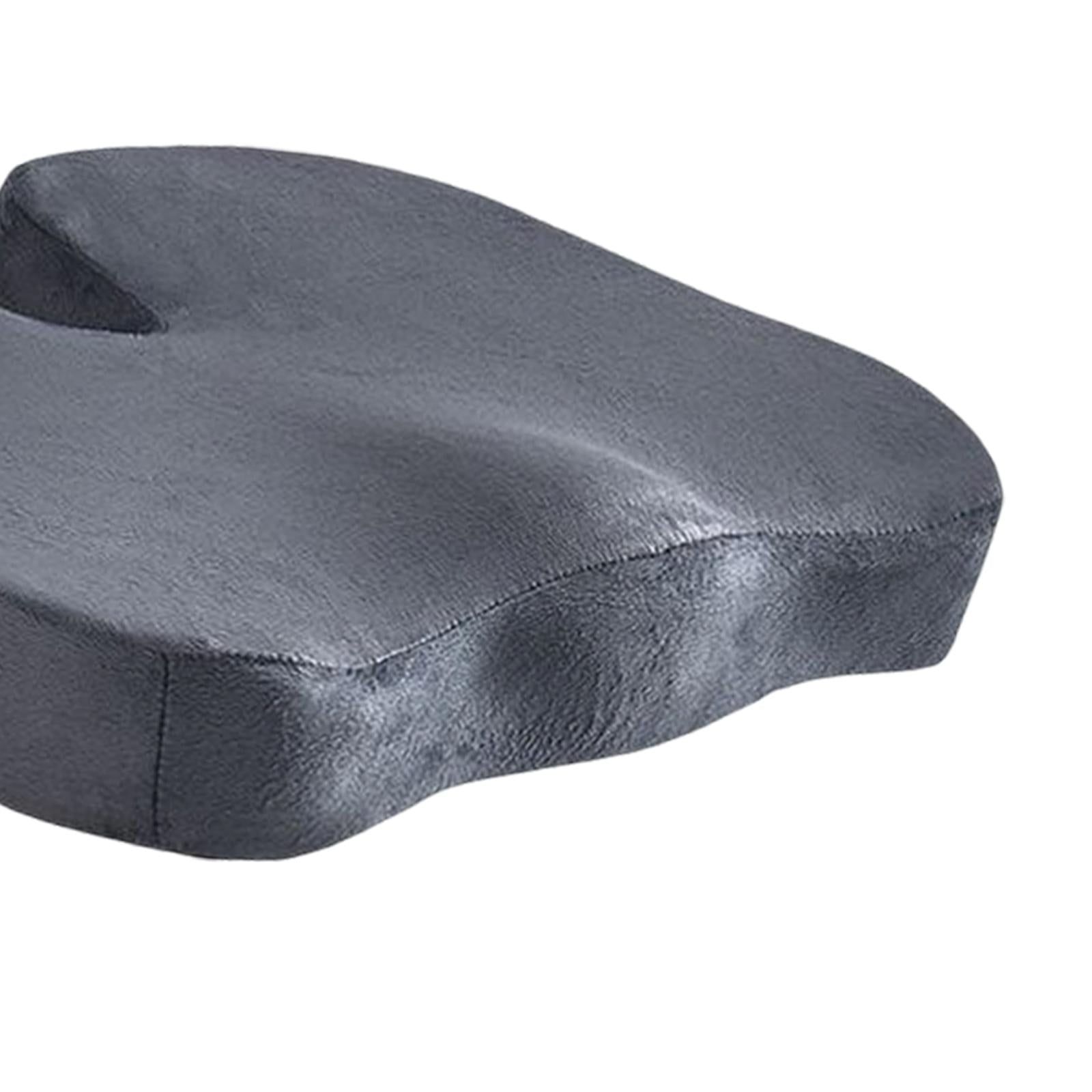 Memory Foam Seat Cushion Chair Cushion for Desk Office Seat Grey