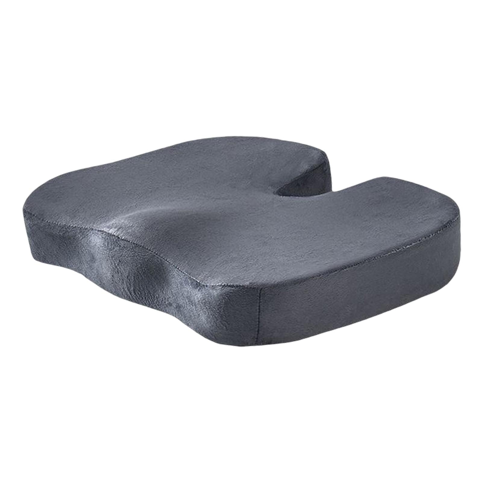 Memory Foam Seat Cushion Chair Cushion for Desk Office Seat Grey